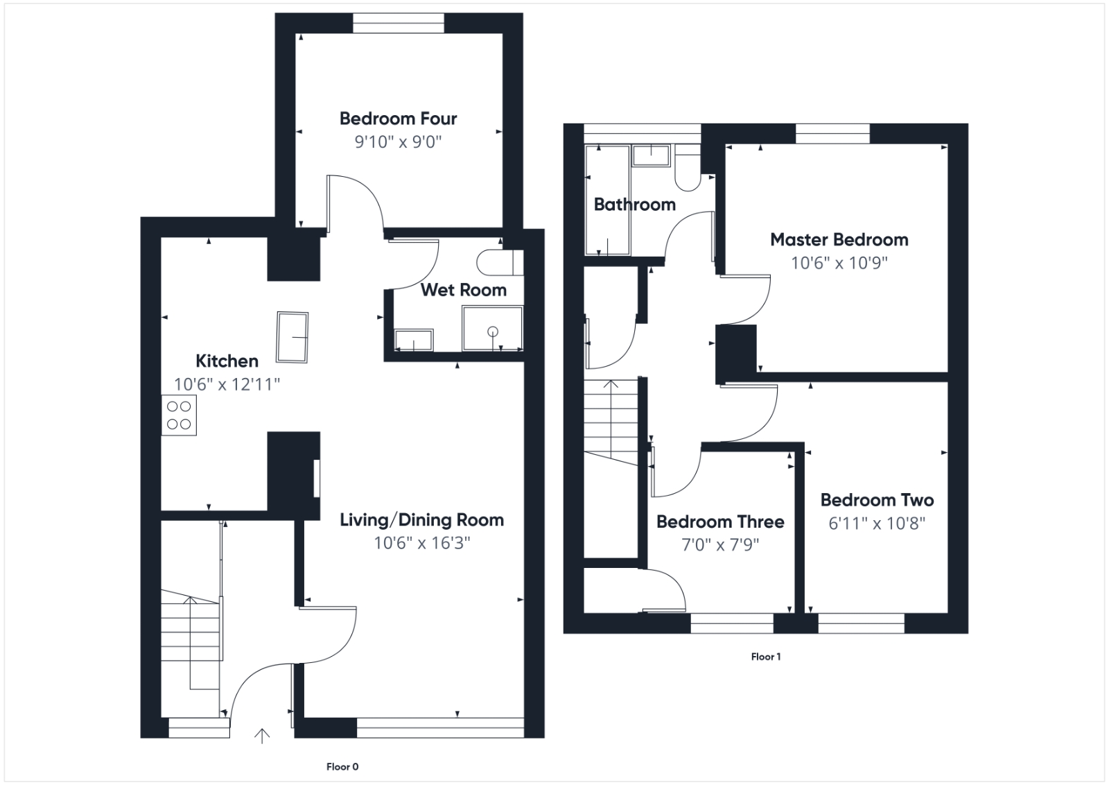 Chaucer Road, Farnborough floorplan