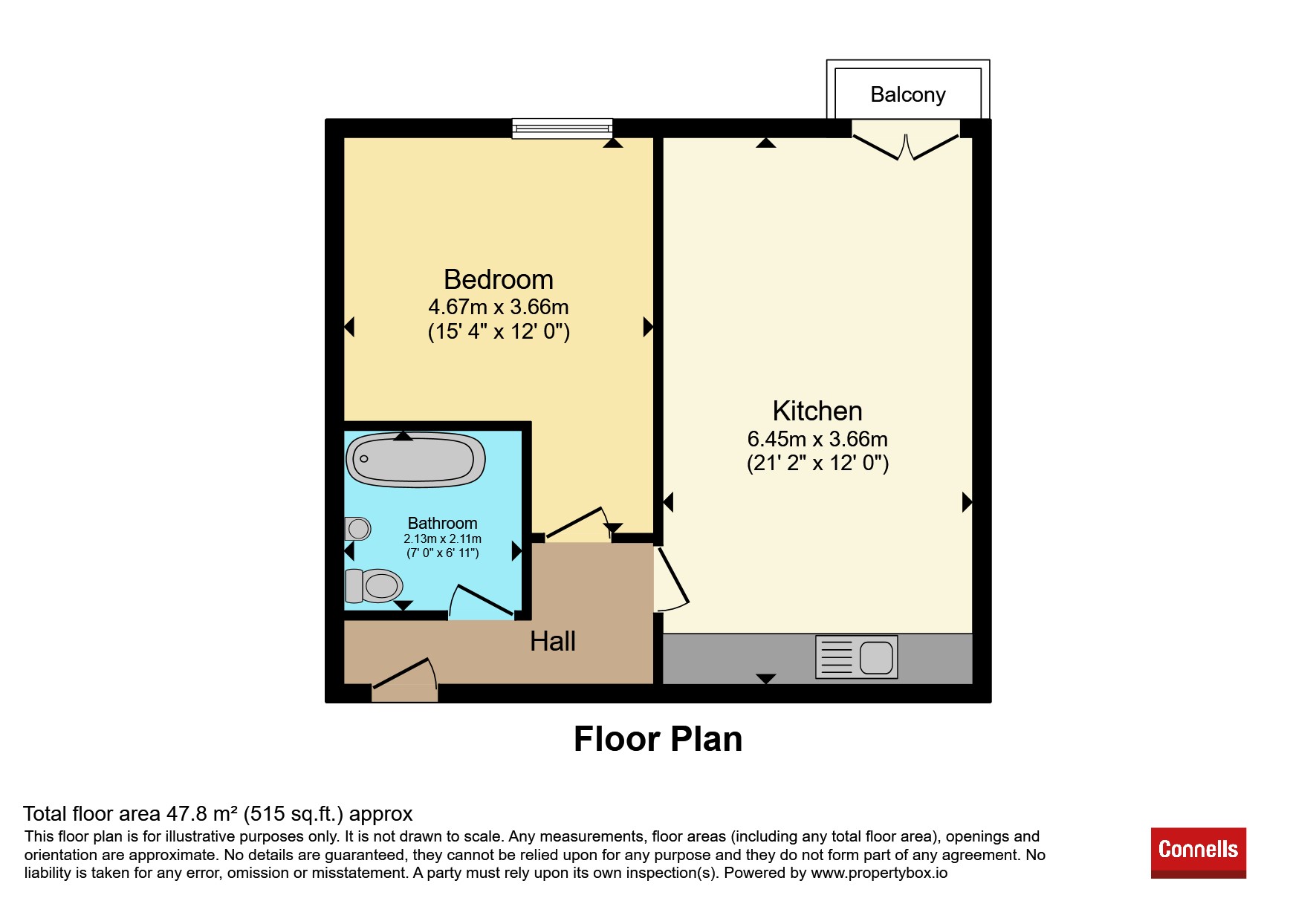 22, Woodland Court, Soothouse Spring, St. Albans floorplan