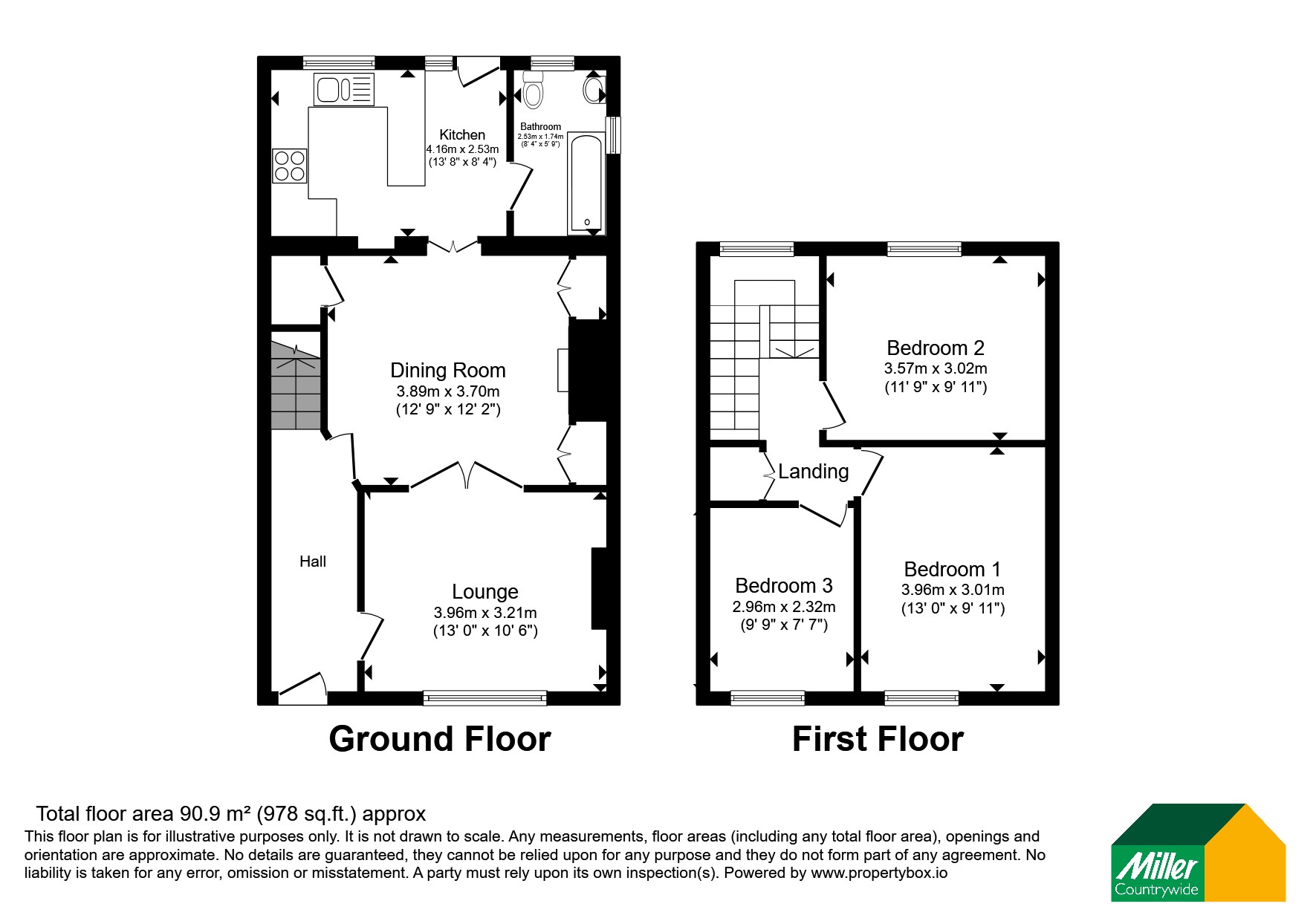 32, Goverseth Terrace, St. Austell floorplan
