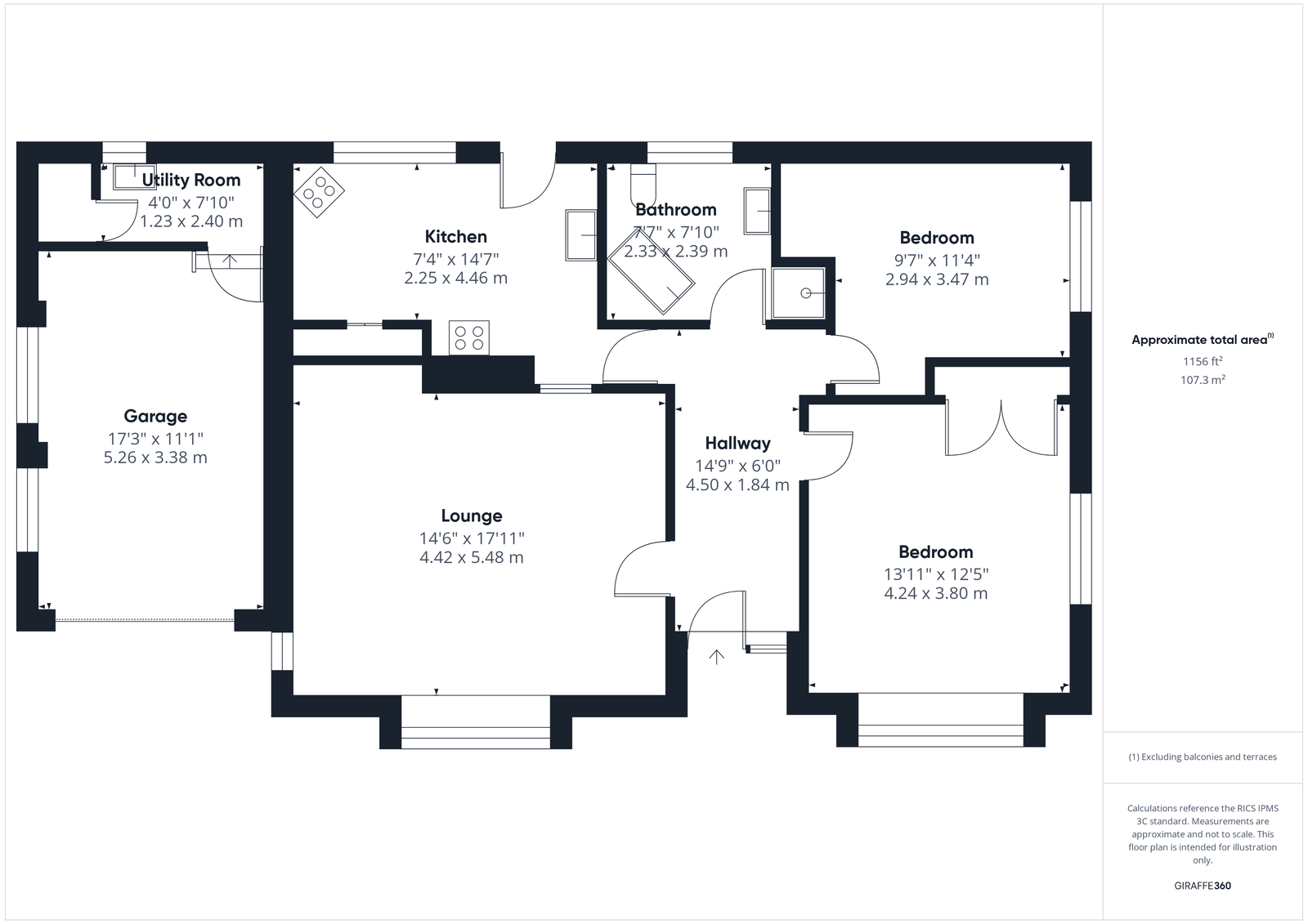 16, Carr Hill Lane, Whitby floorplan