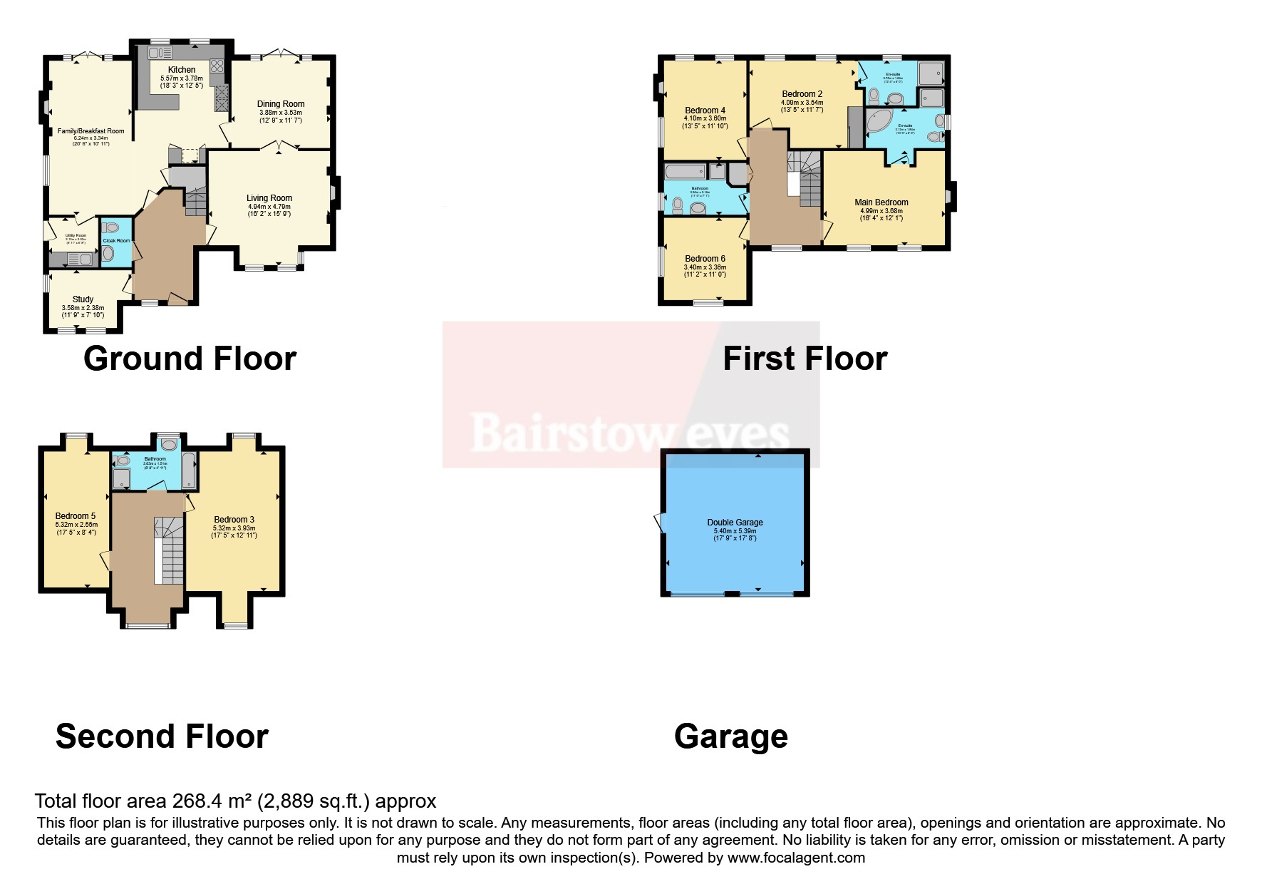 9, Sharnbrook Avenue, Peterborough floorplan