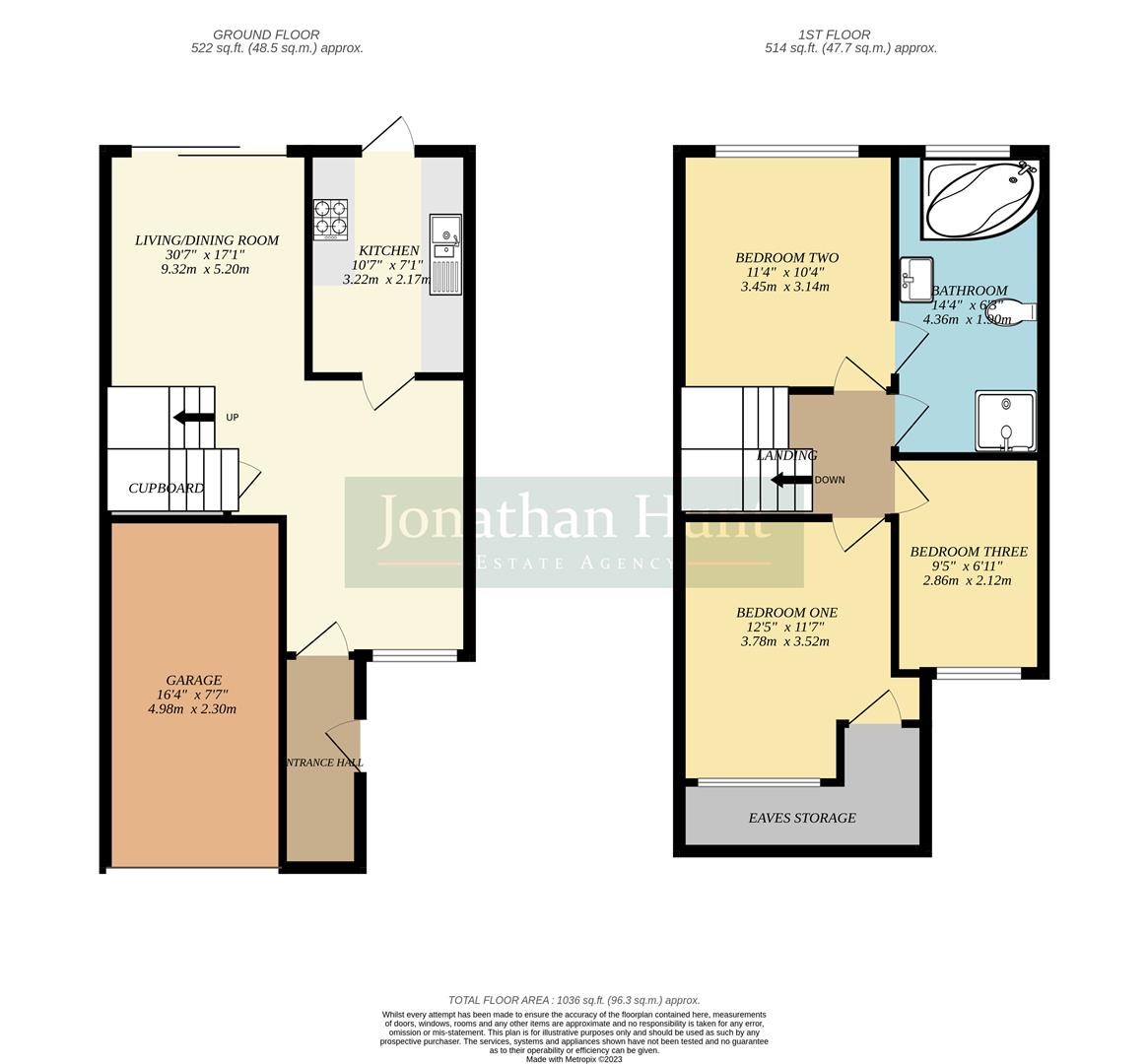 Becketts, Hertford SG14, 3 bedroom end terrace house for sale