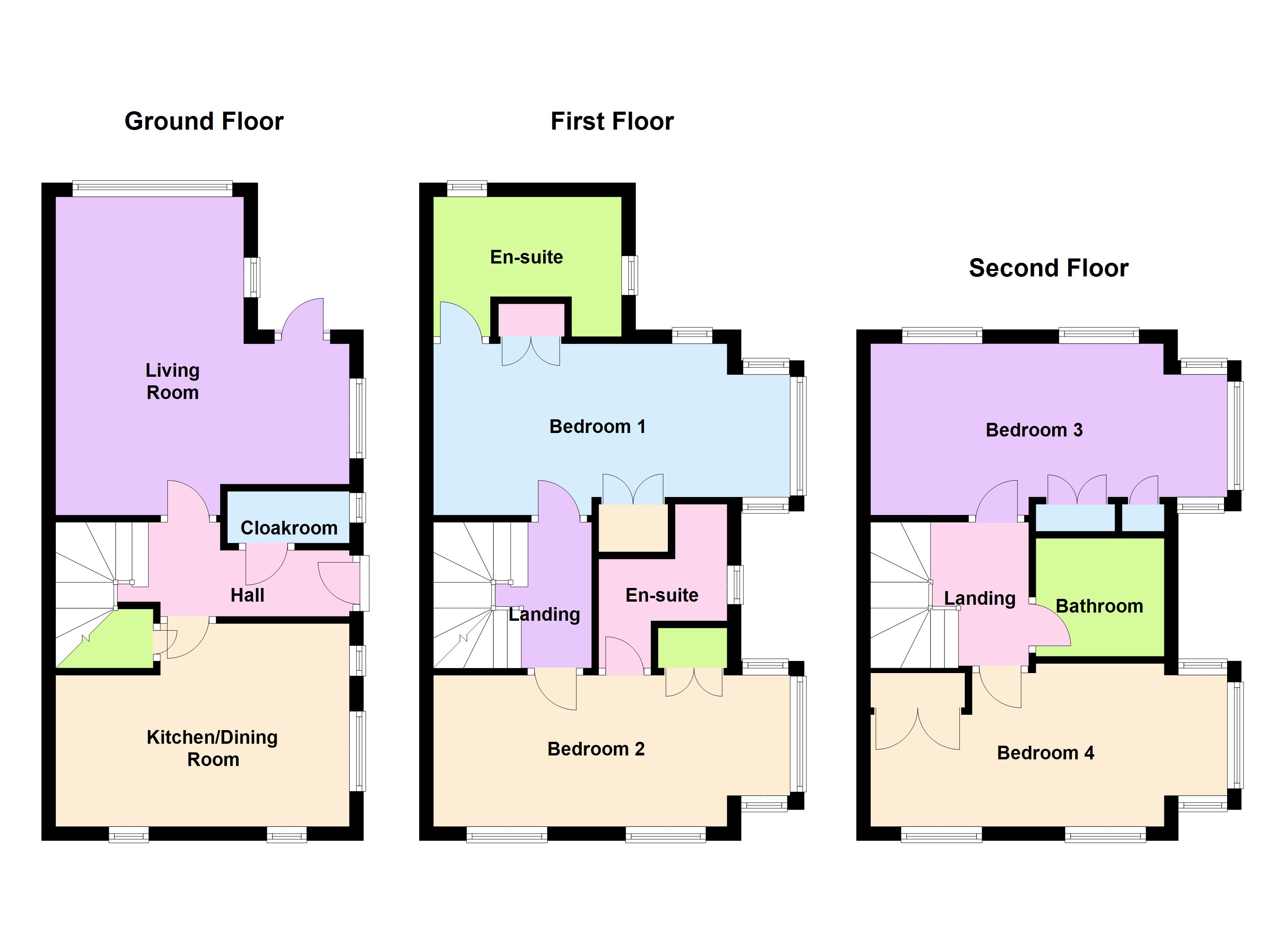 21, The Parks, March floorplan
