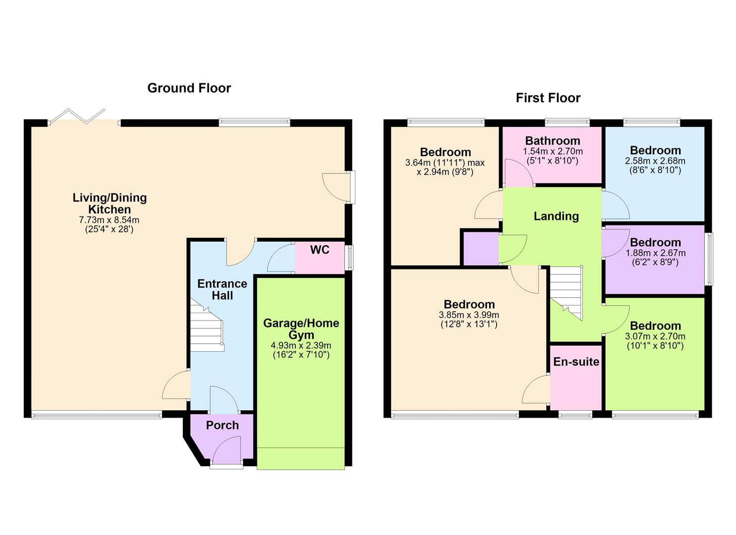 3, Grace Road, Sapcote floorplan