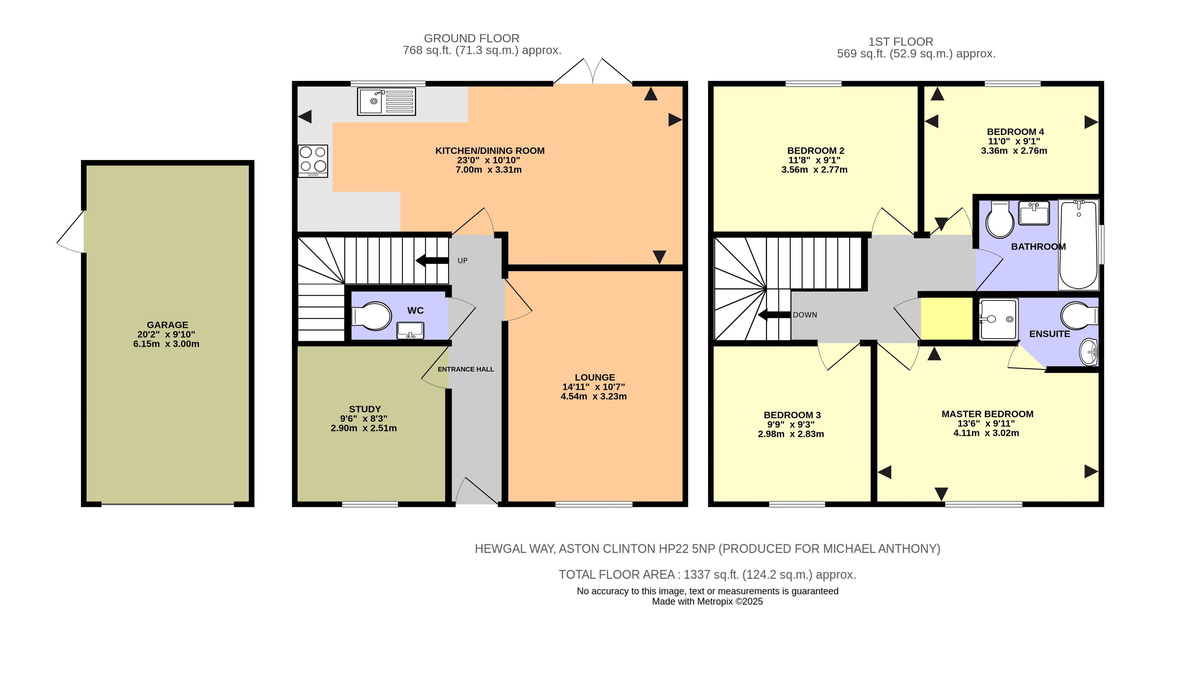23, Hewgal Way, Aston Clinton floorplan
