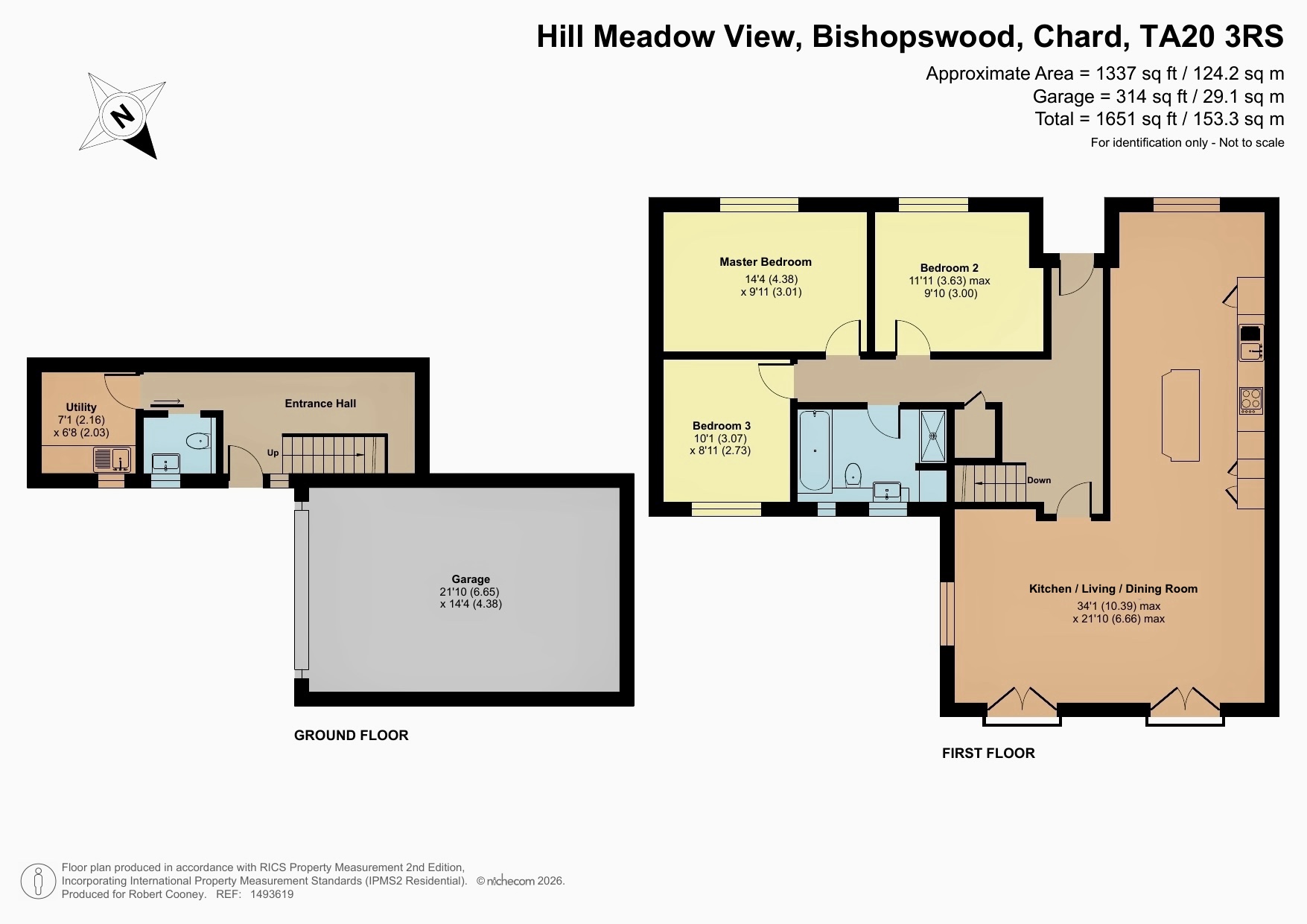 Hill Meadow View, Chard floorplan
