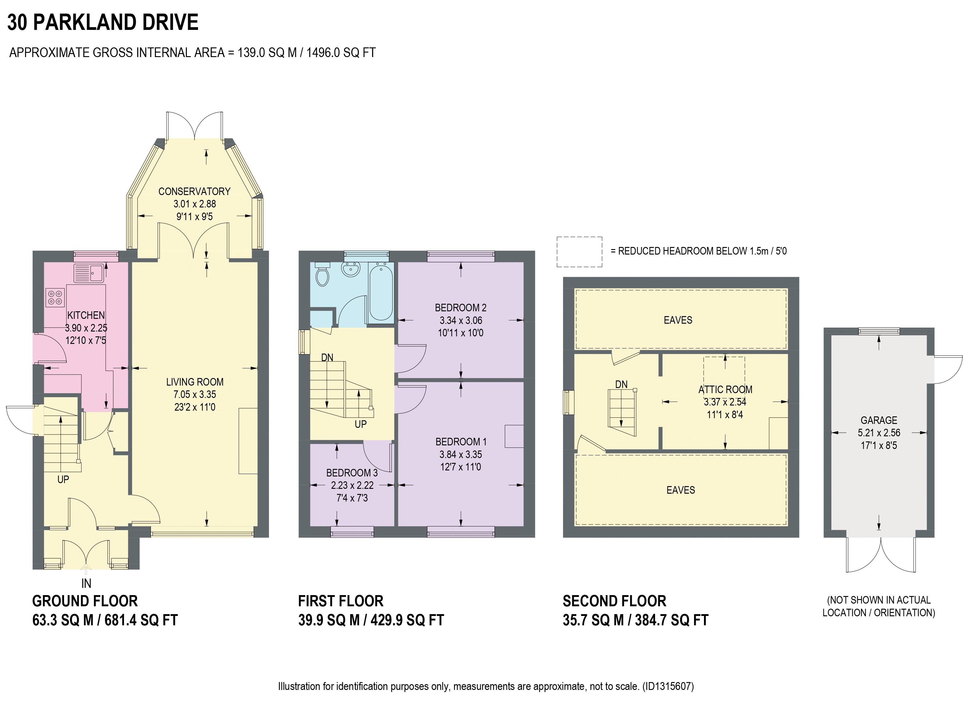 30, Parkland Drive, Chesterfield floorplan