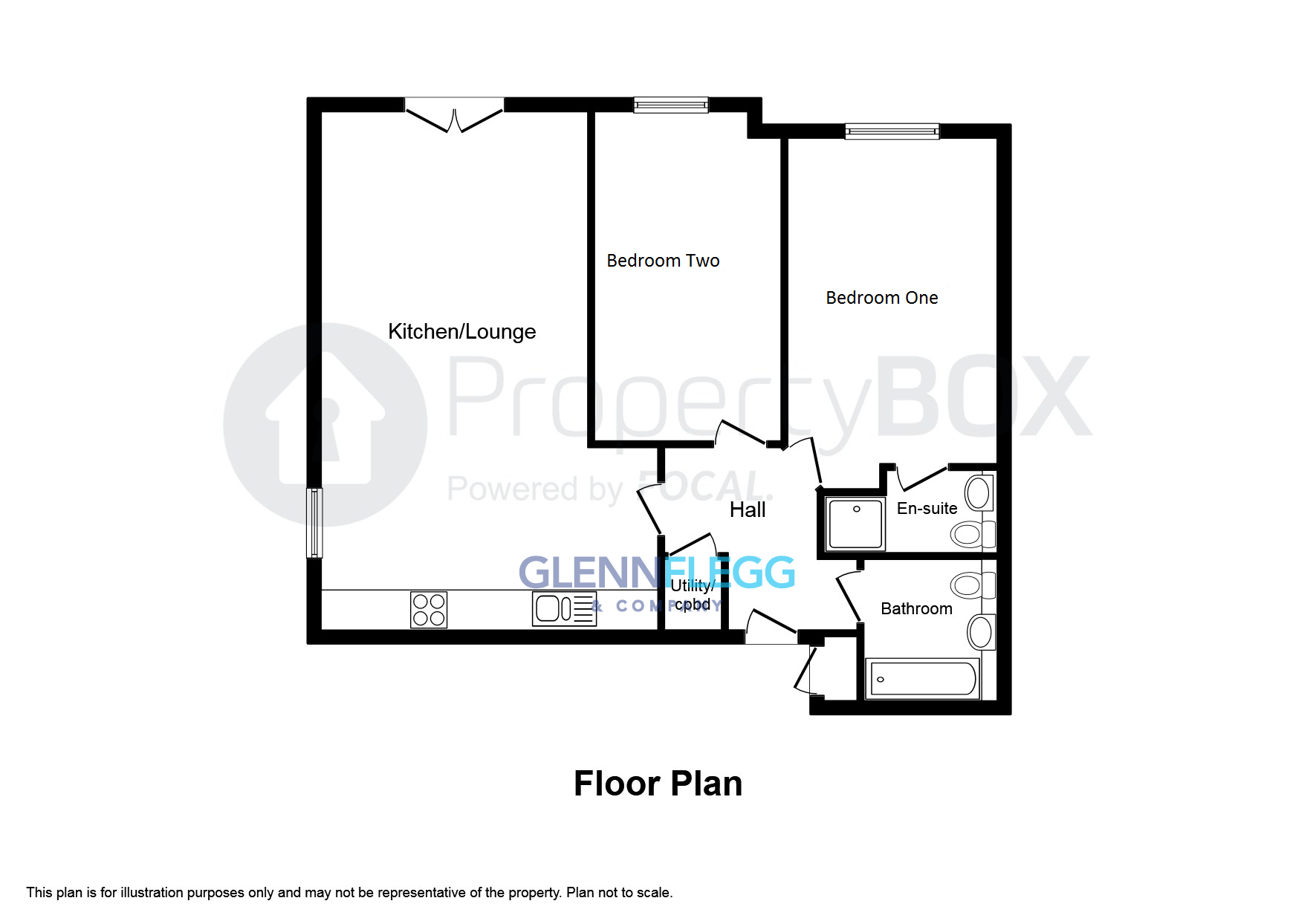 2 Bedrooms Flat for sale in Aldenham Close, Langley, Slough SL3