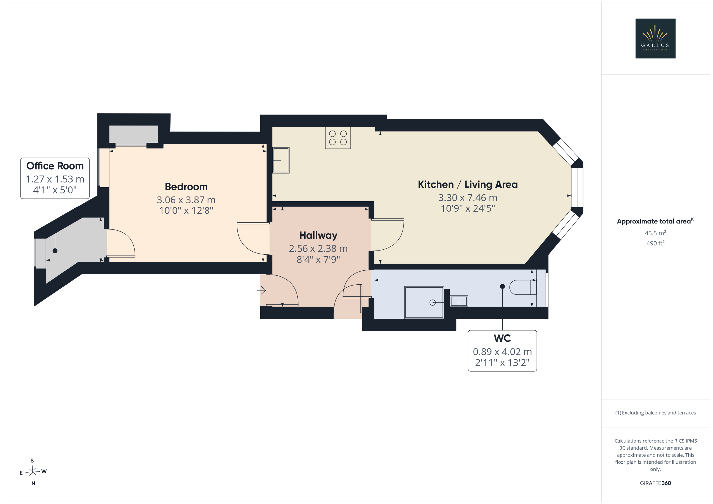 3/1, 18 Barfillan Drive, Glasgow floorplan