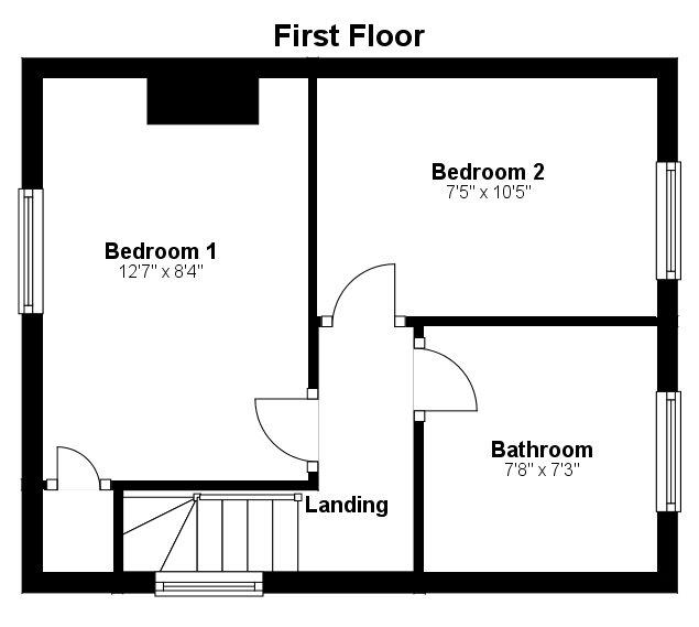 74, Hamlet Road, Haverhill floorplan