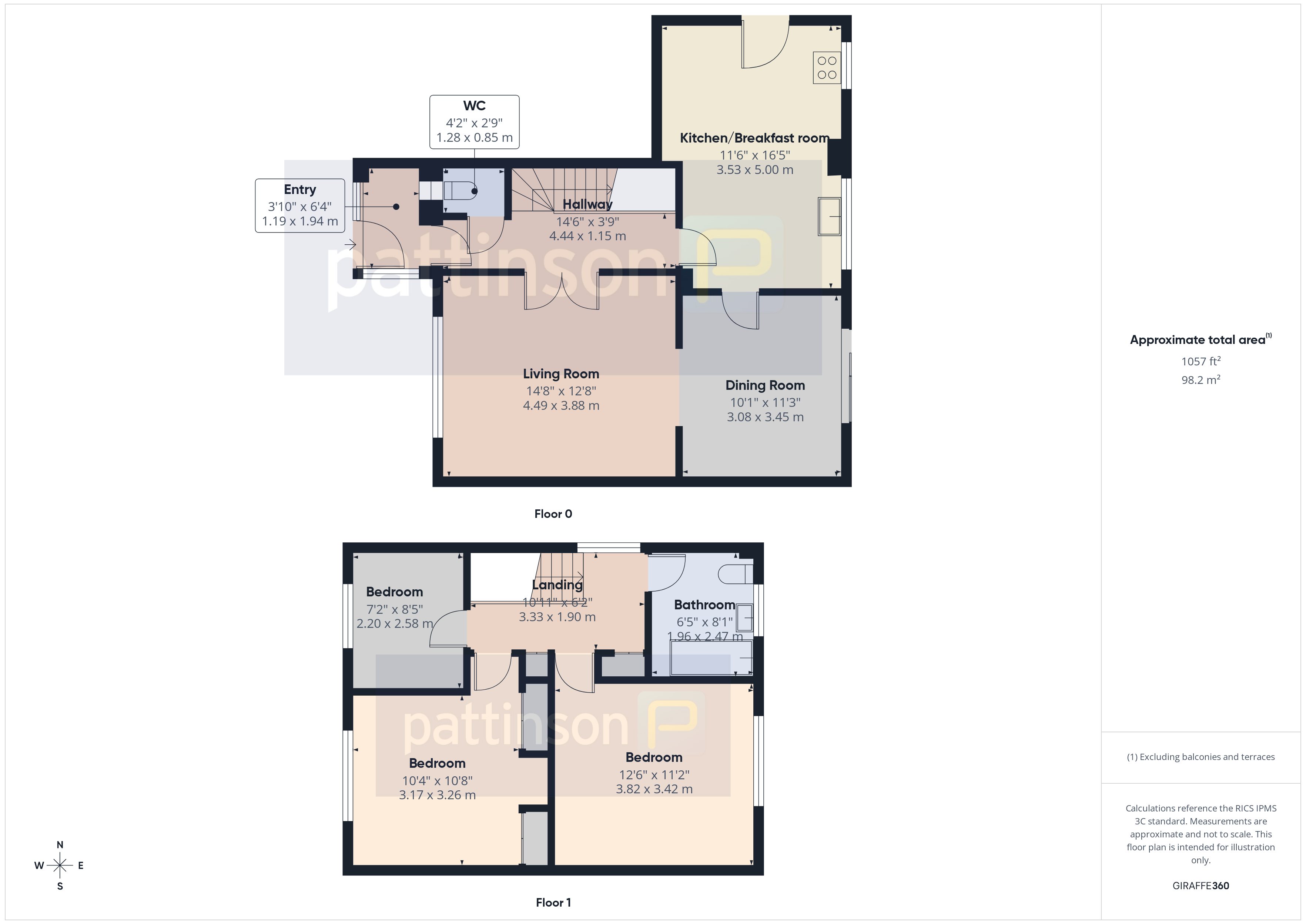 5, Epsom Close, Shotley Bridge floorplan