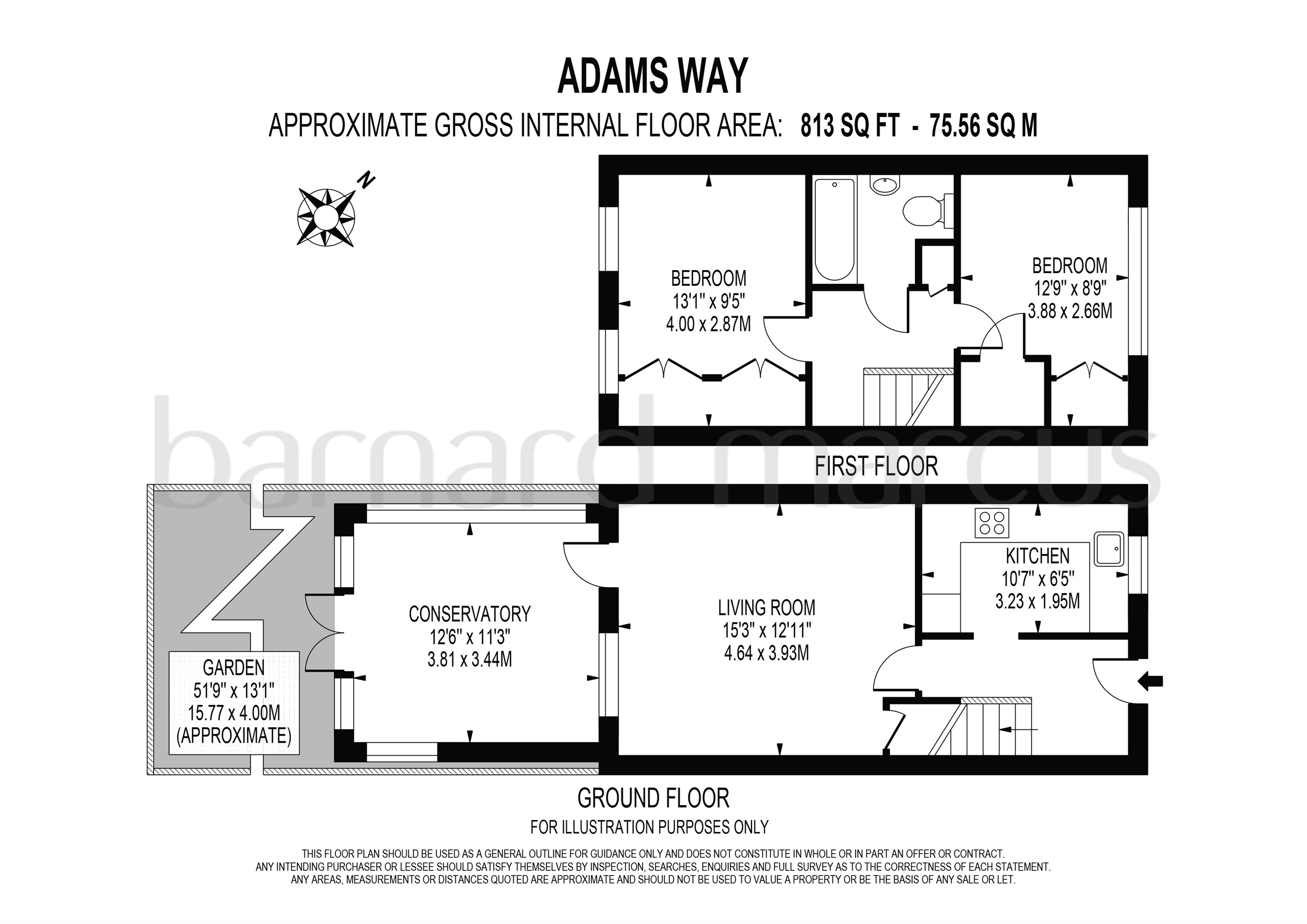 Adams Way, Croydon CR0, 2 bedroom terraced house for sale 62103016