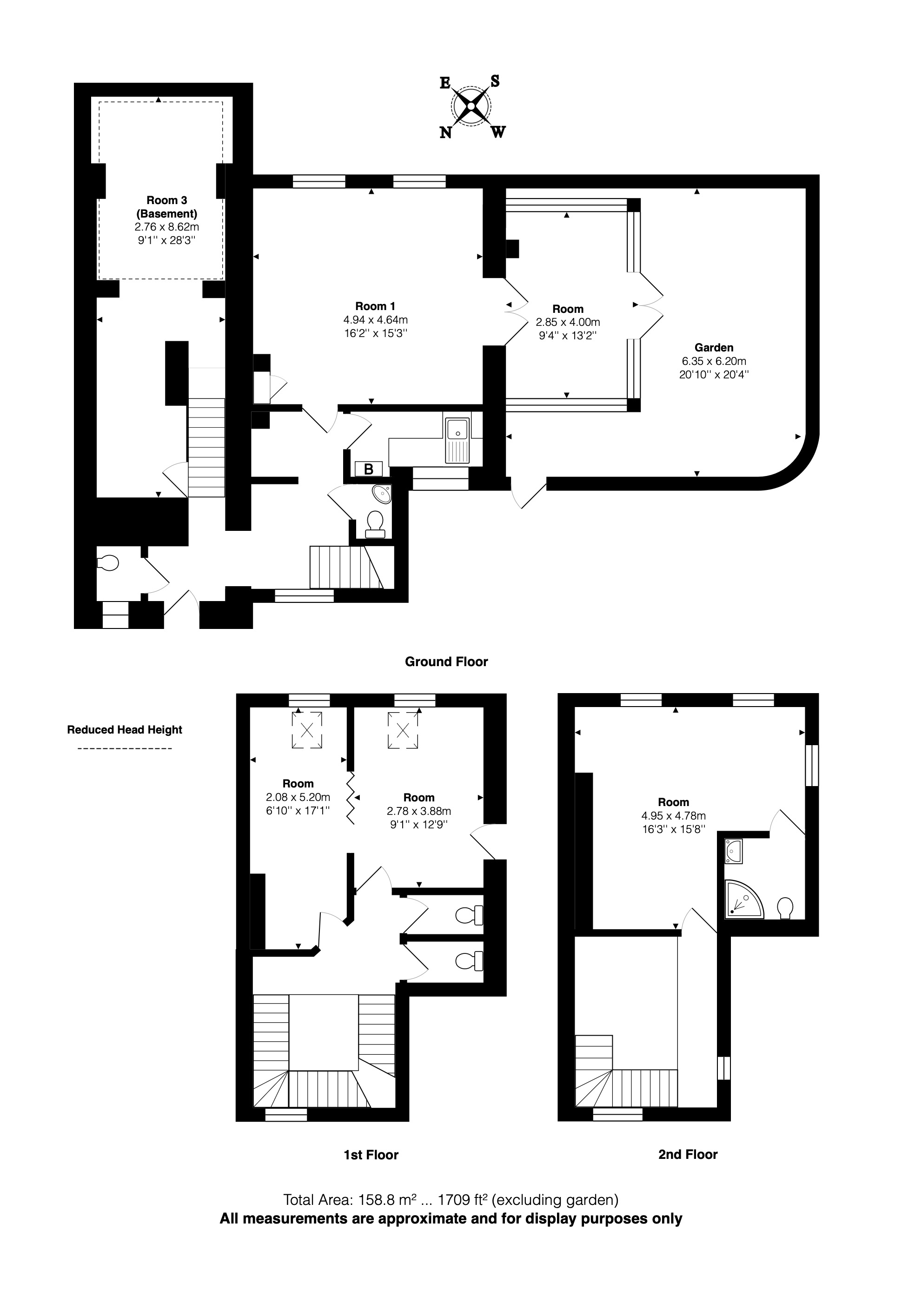 131F, St Johns Way, London floorplan