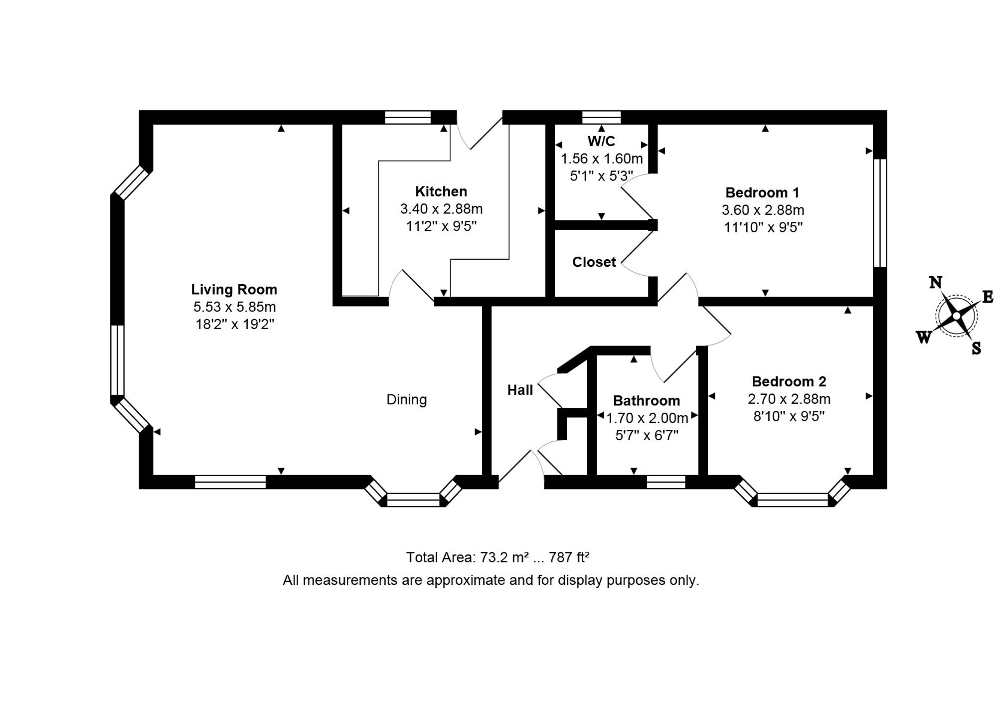 56 Village Farm Caravan Site, Harrogate floorplan