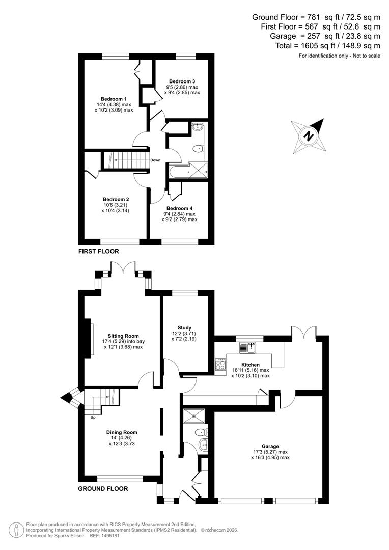 7, Charlecote Drive, Chandler's Ford floorplan