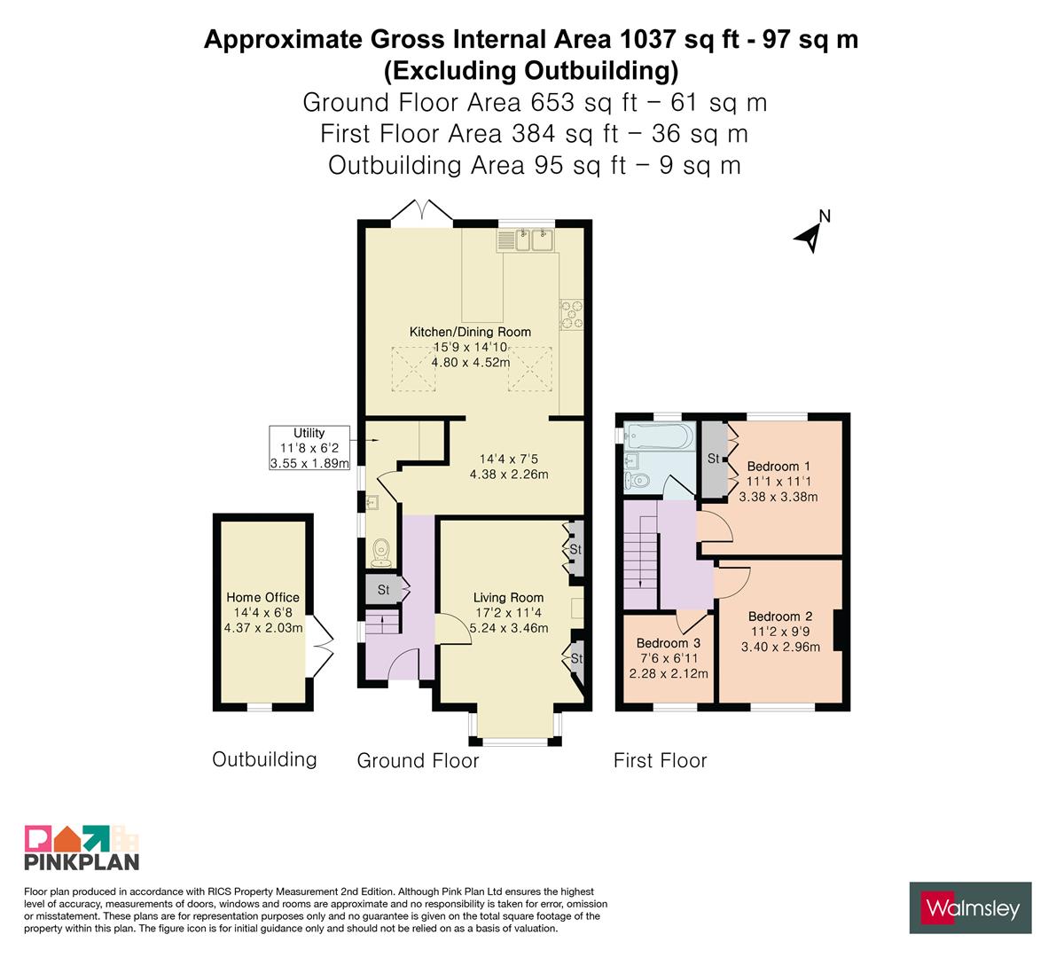 20, Kidmore Lane, Reading floorplan