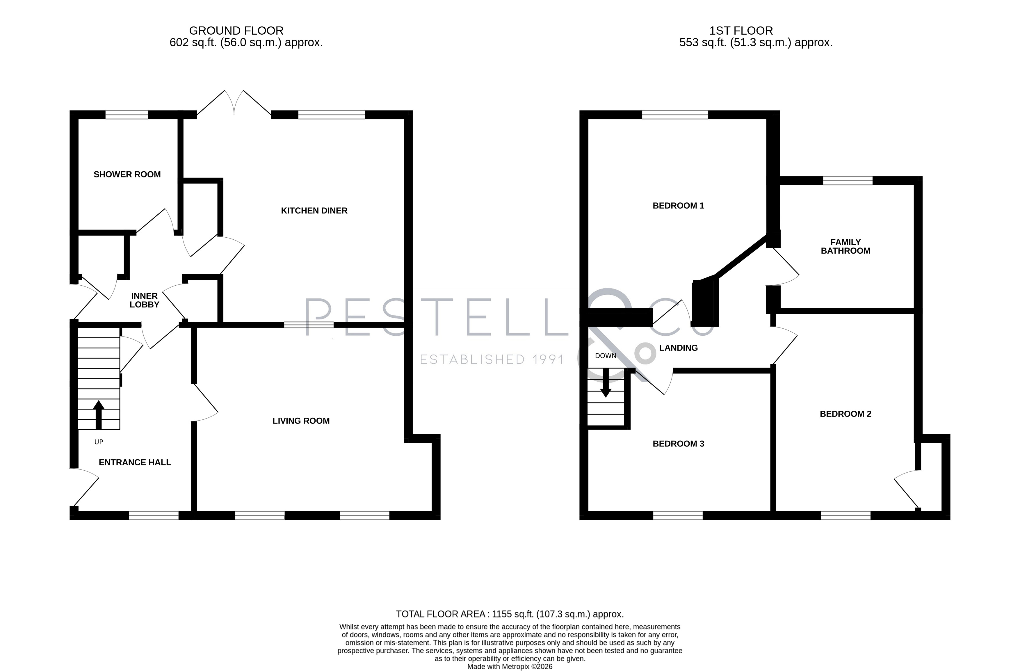 2, The Kennels, Chelmsford floorplan