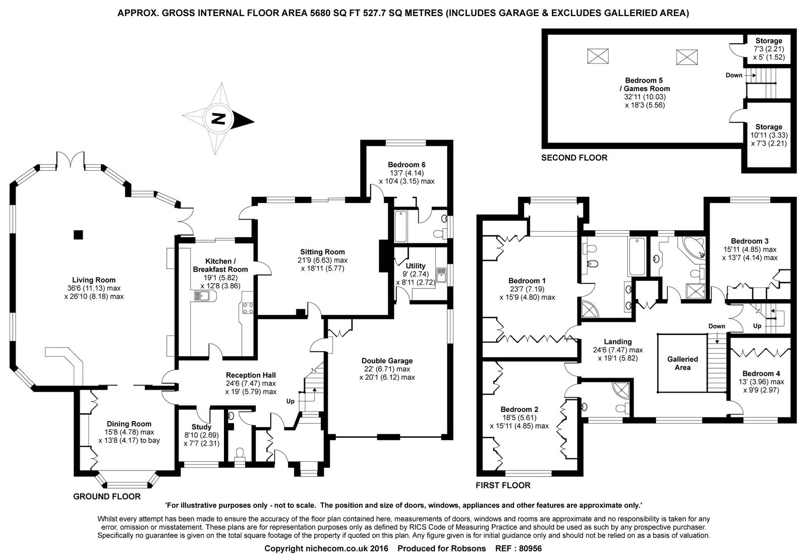 24,Rothbury House, Russell Road, Northwood floorplan