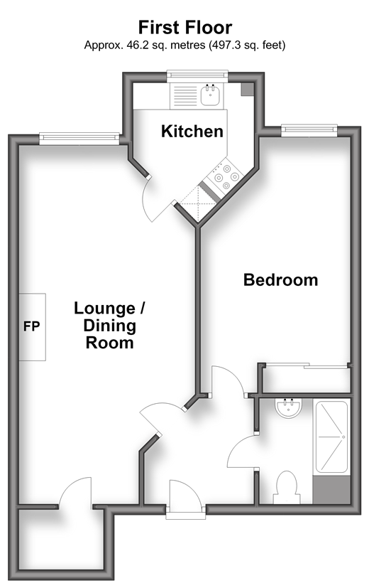 Station Road, Petworth floorplan