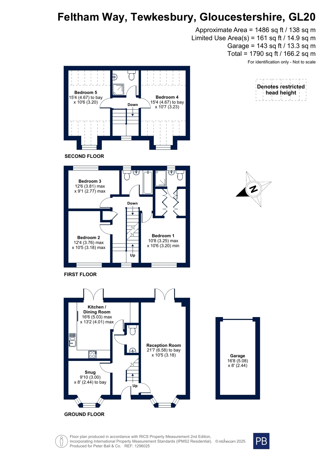 16, Feltham Way, Gloucestershire floorplan