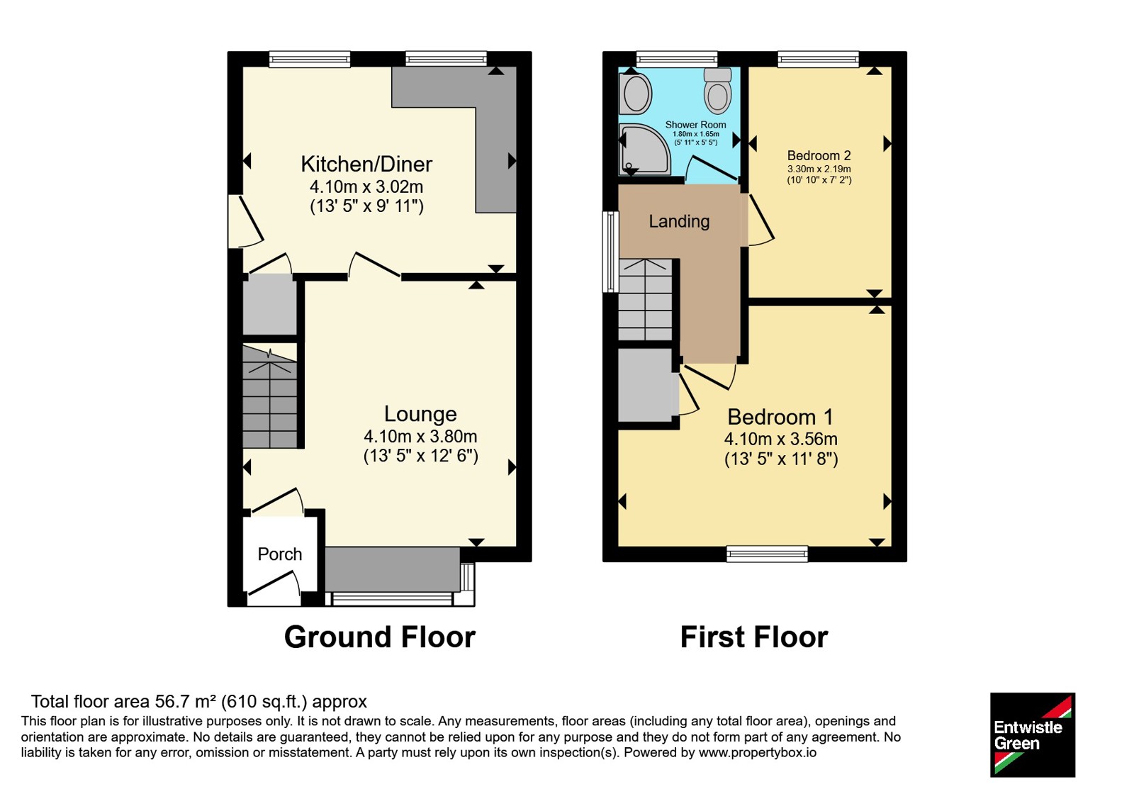 8, Glendevon Close, Wigan floorplan