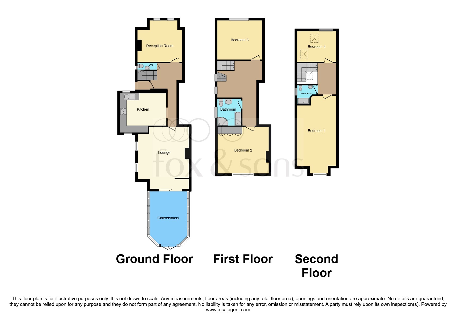 16, Manor Way, Lee-On-The-Solent floorplan