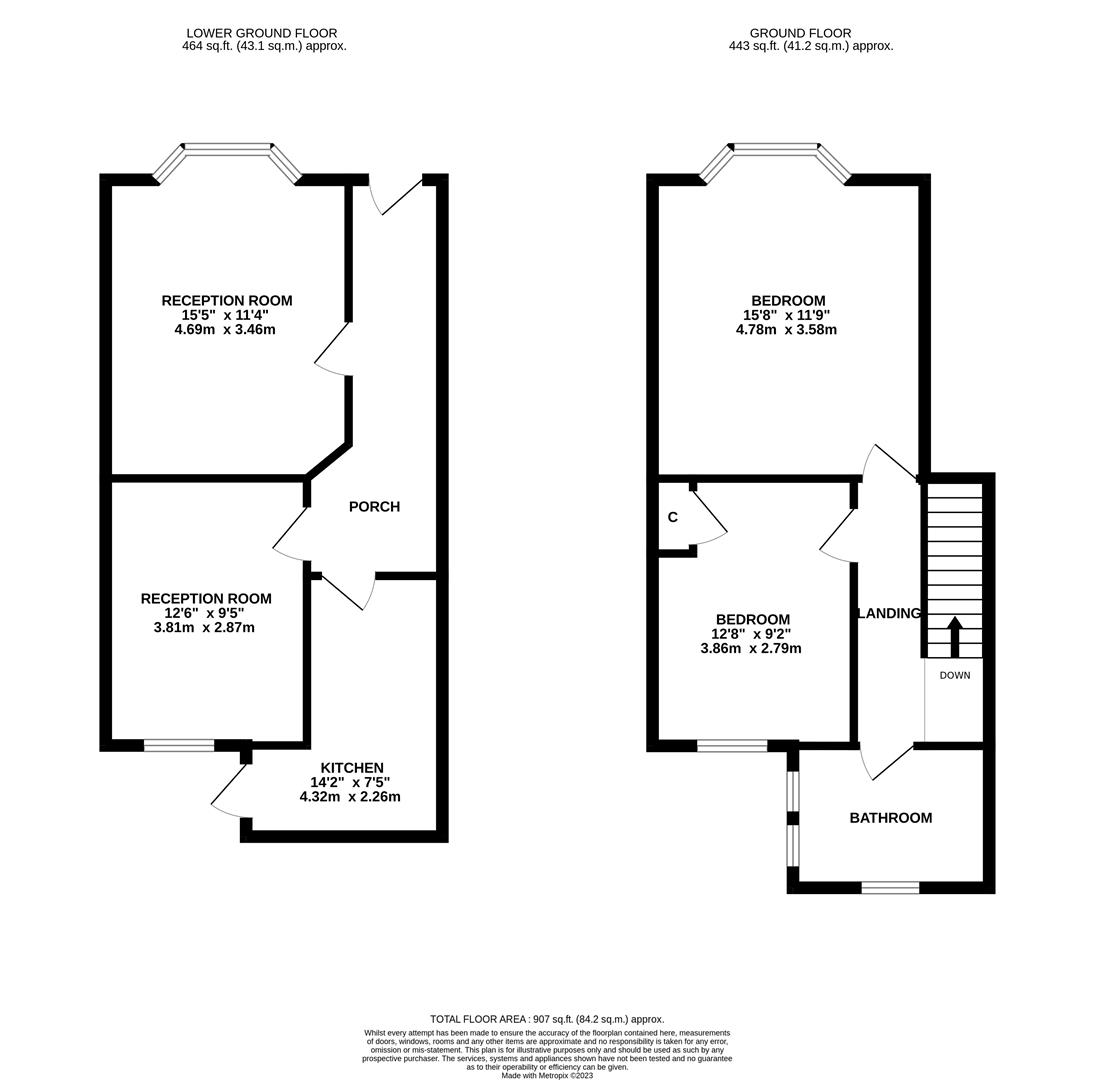 4a, Tower Road West, St. Leonards-On-Sea floorplan