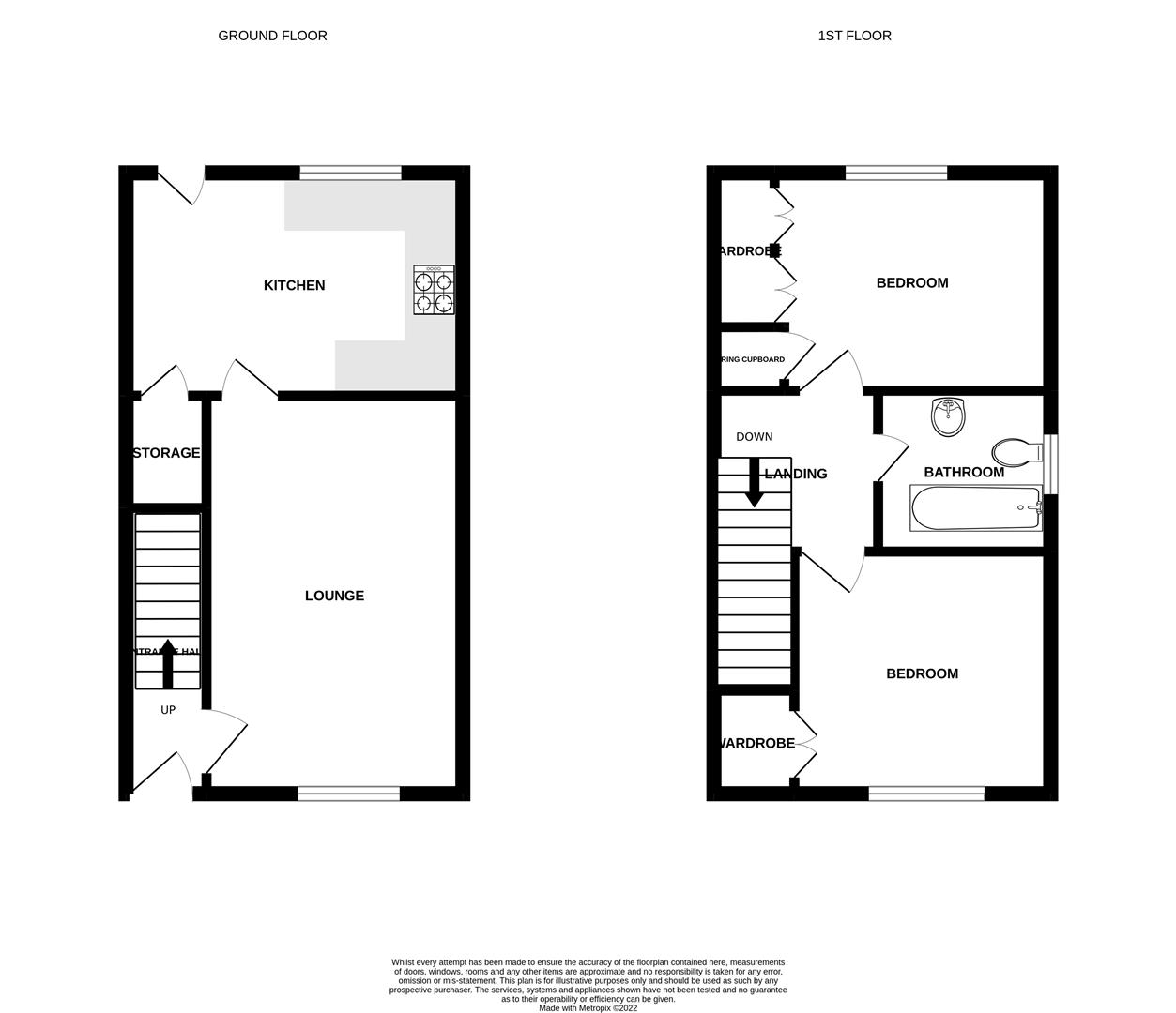 14, Airedale Close, Norwich floorplan