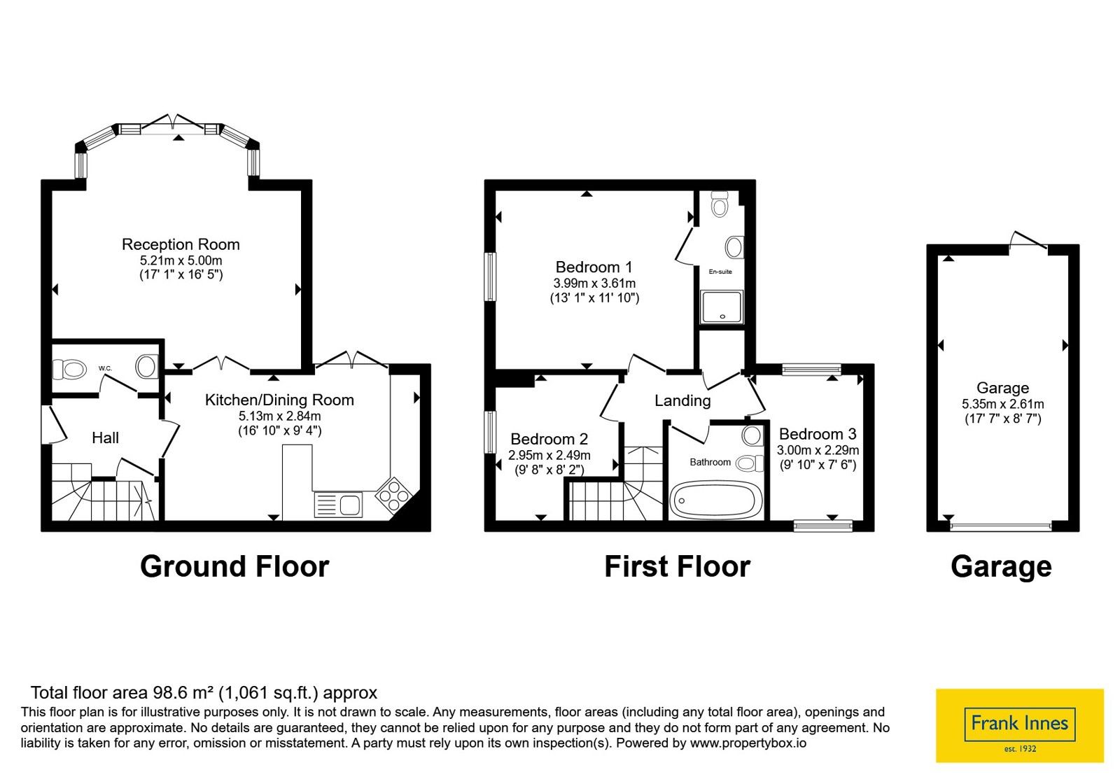 21, Westminster Drive, Nottingham floorplan