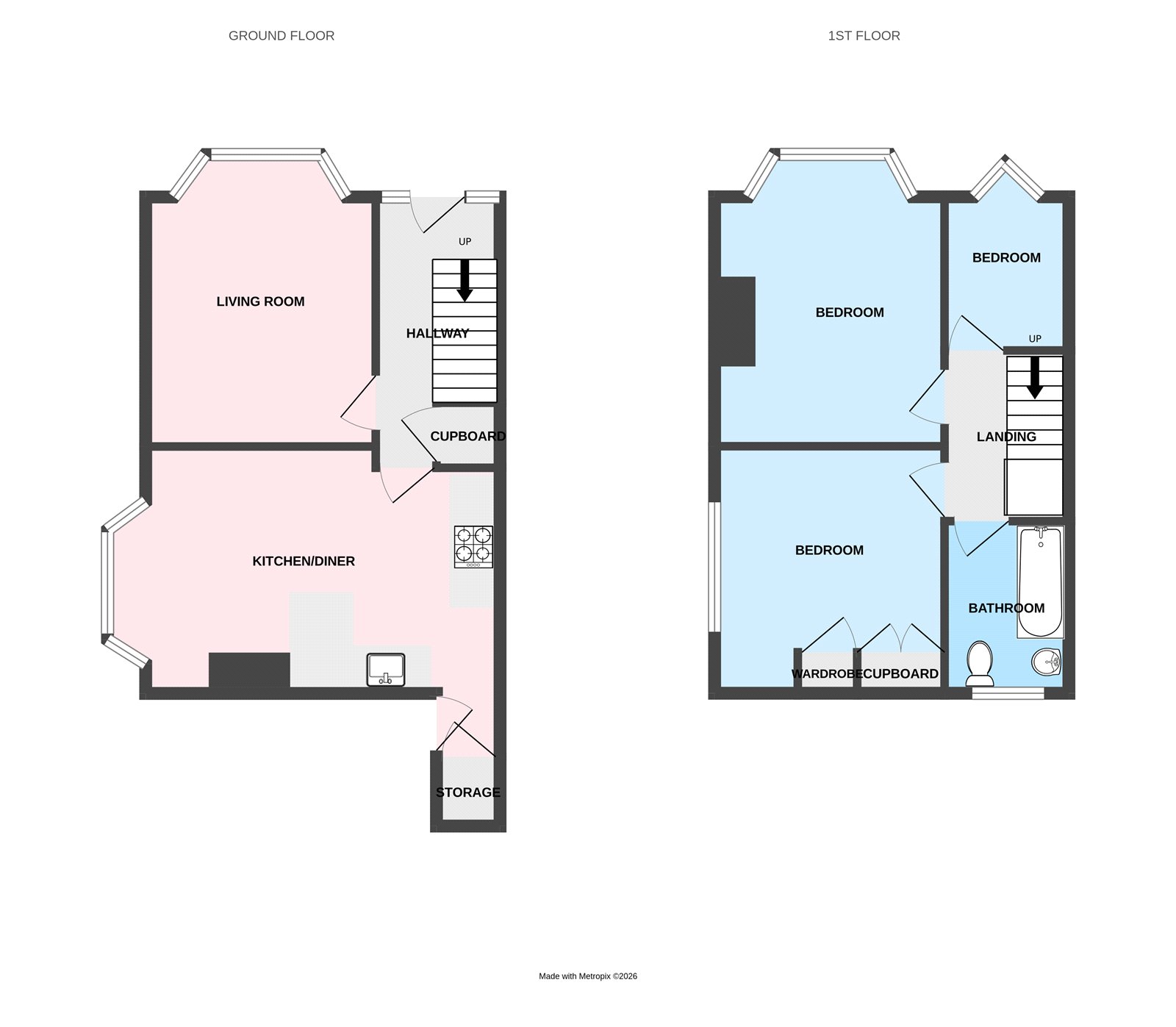 3, Rosemede, Shrewsbury floorplan