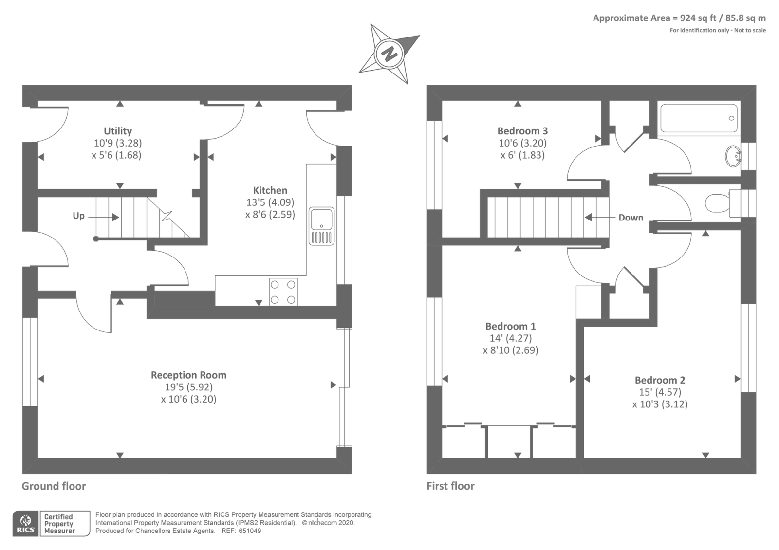 3 bed terraced house for sale in Agar Crescent, Bracknell RG42 Zoopla