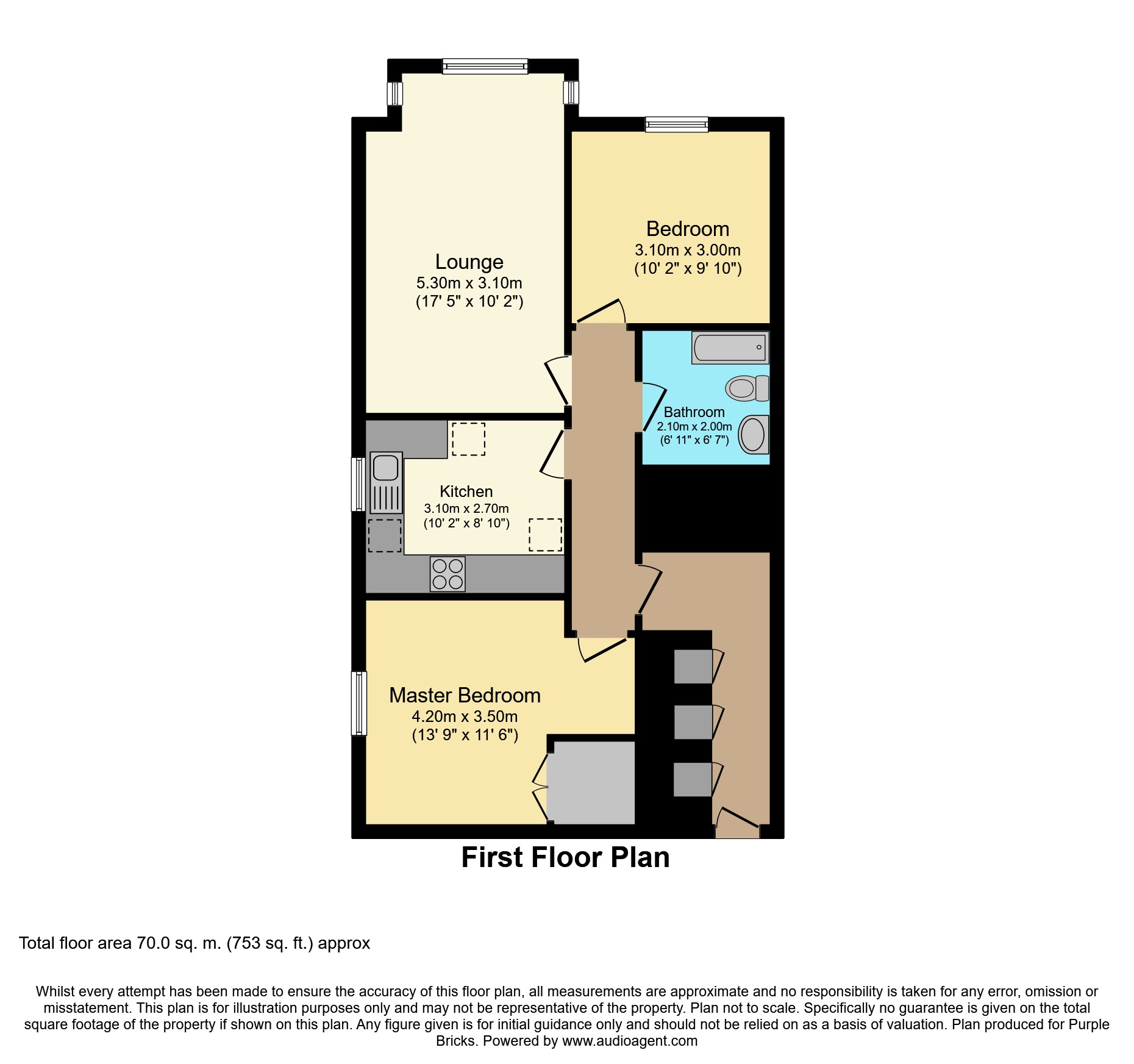 2 Bedrooms Flat for sale in Sir Robert Mews, Slough SL3