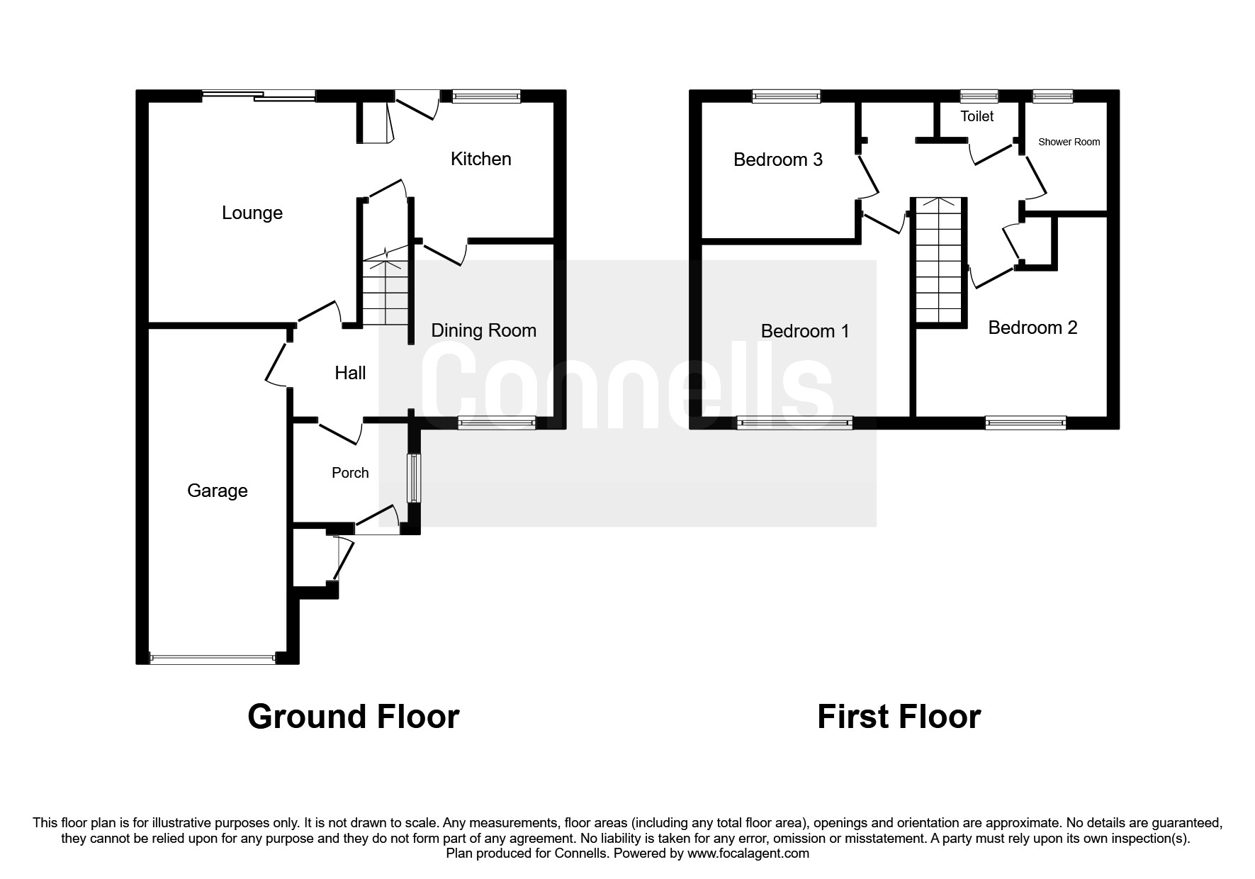 3 Bedrooms Terraced house for sale in Biggin Close, Crawley RH11