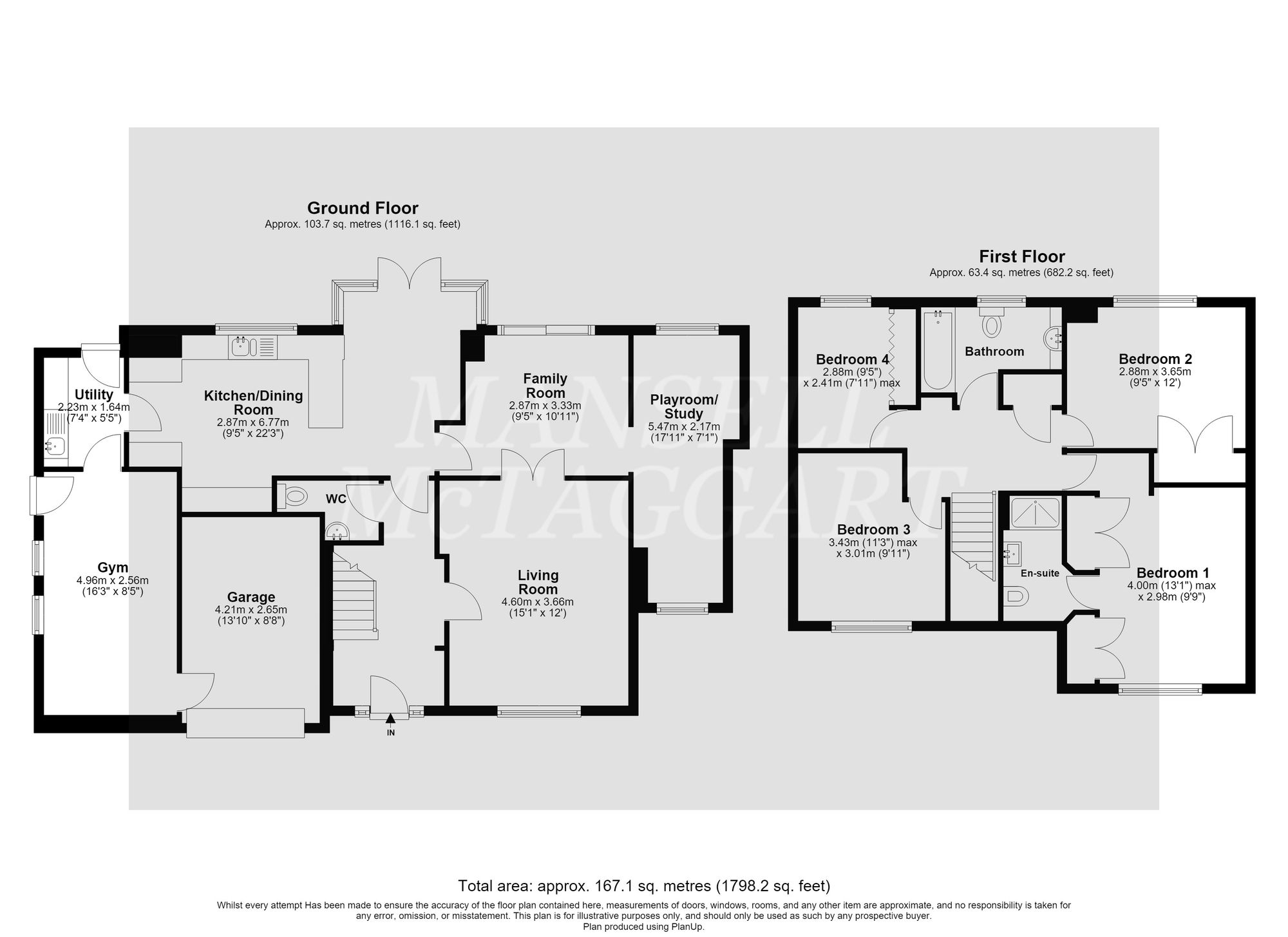 6 Edgar Close, Crawley floorplan