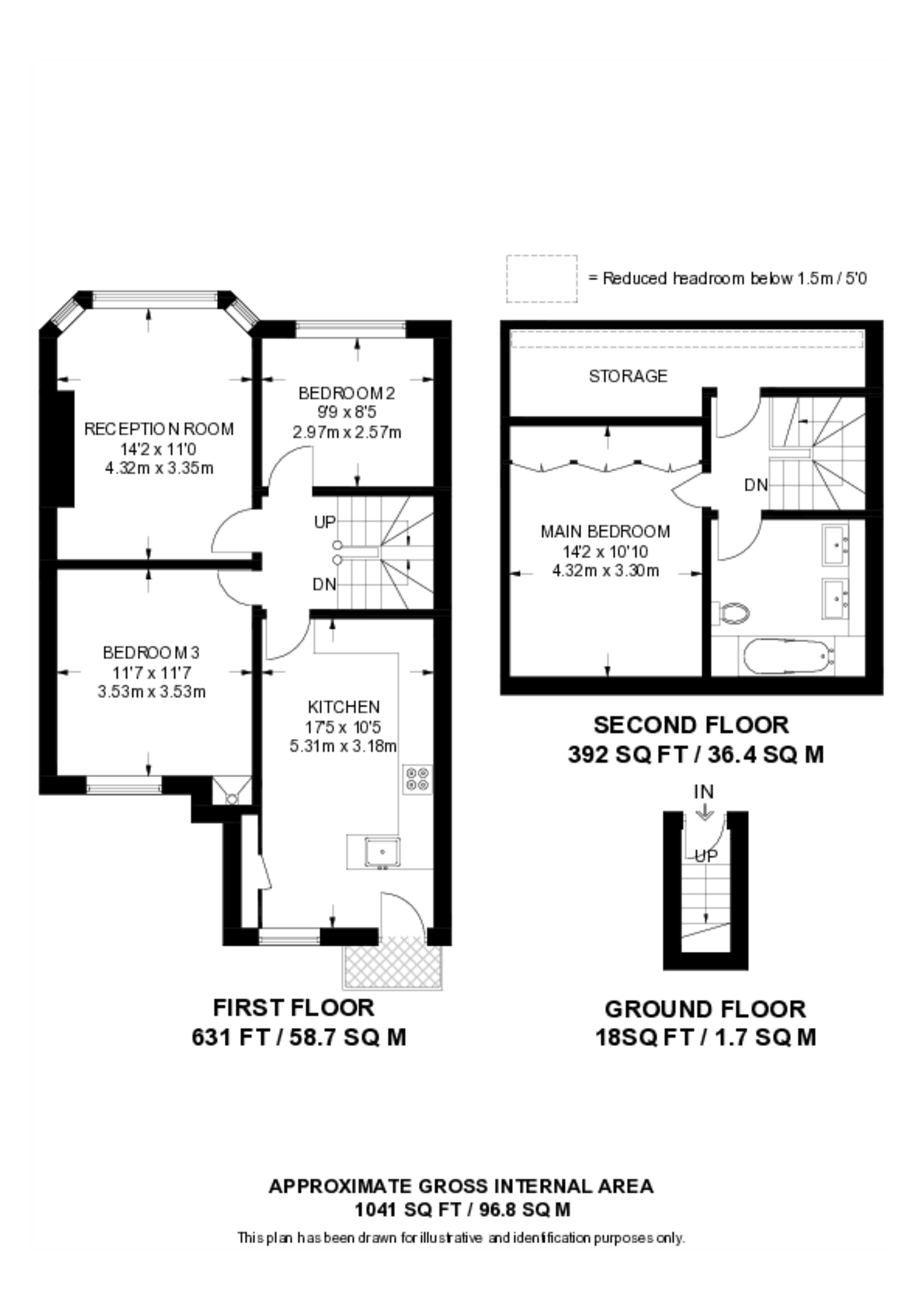 Oakleigh Road North, Finchley floorplan