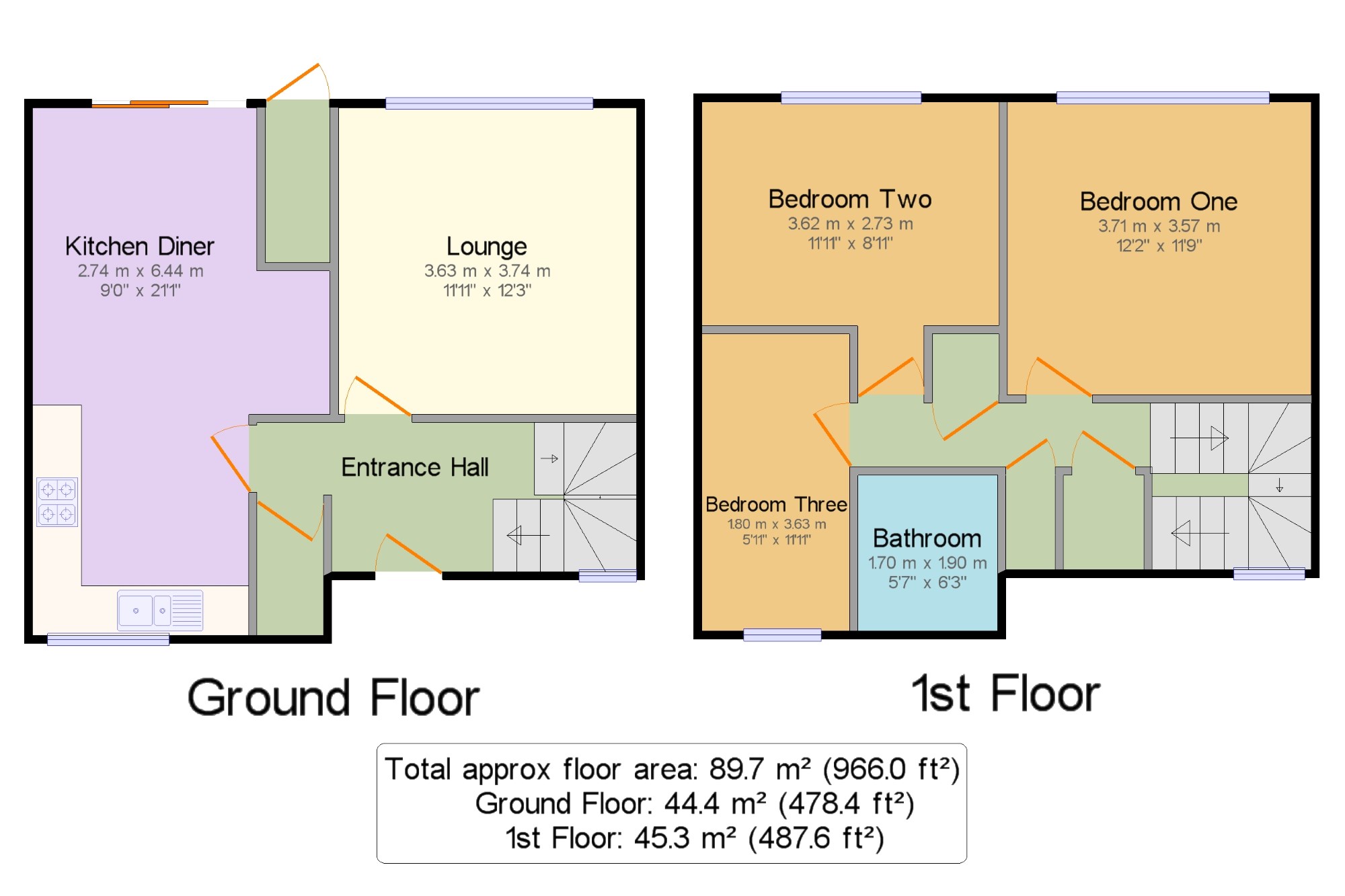 3 Bedrooms Terraced house for sale in Foden Walk, Wilmslow, Cheshire, . SK9