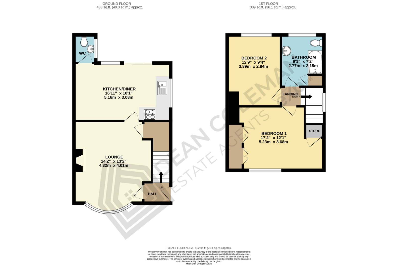 33, Hazelville Road, Birmingham floorplan