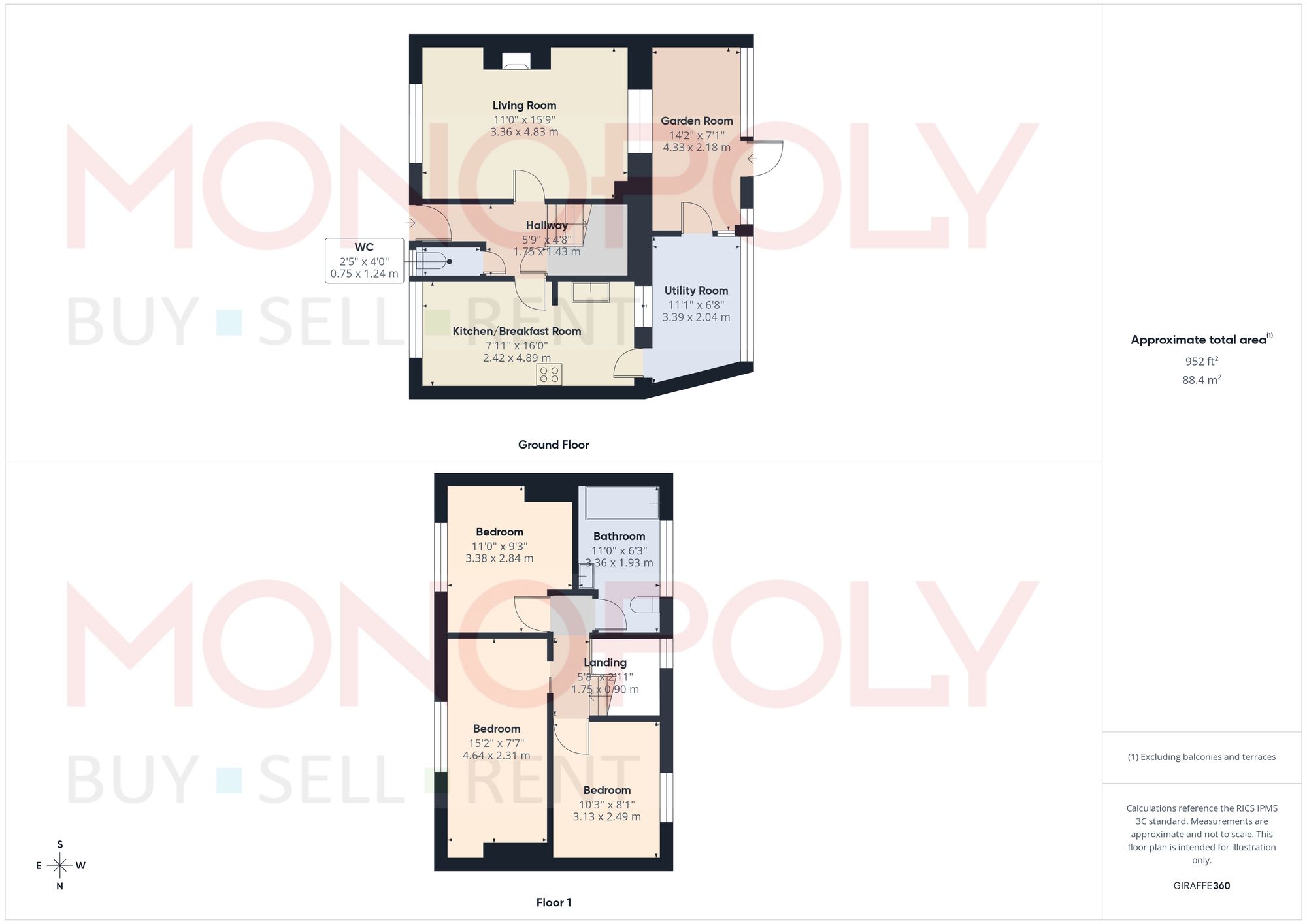 47 Nant Y Gaer Road, Wrexham floorplan