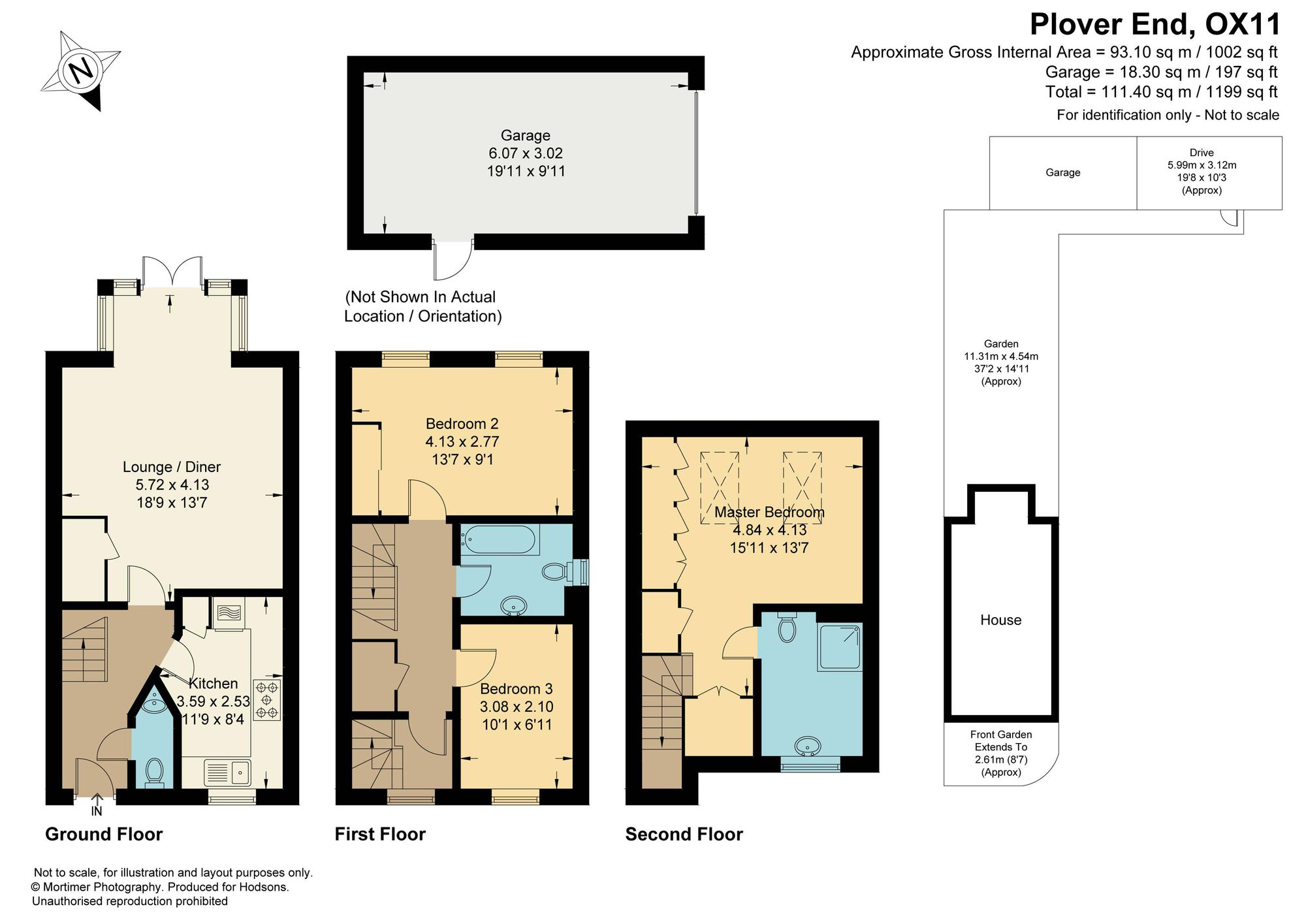 12 Plover End, Didcot floorplan