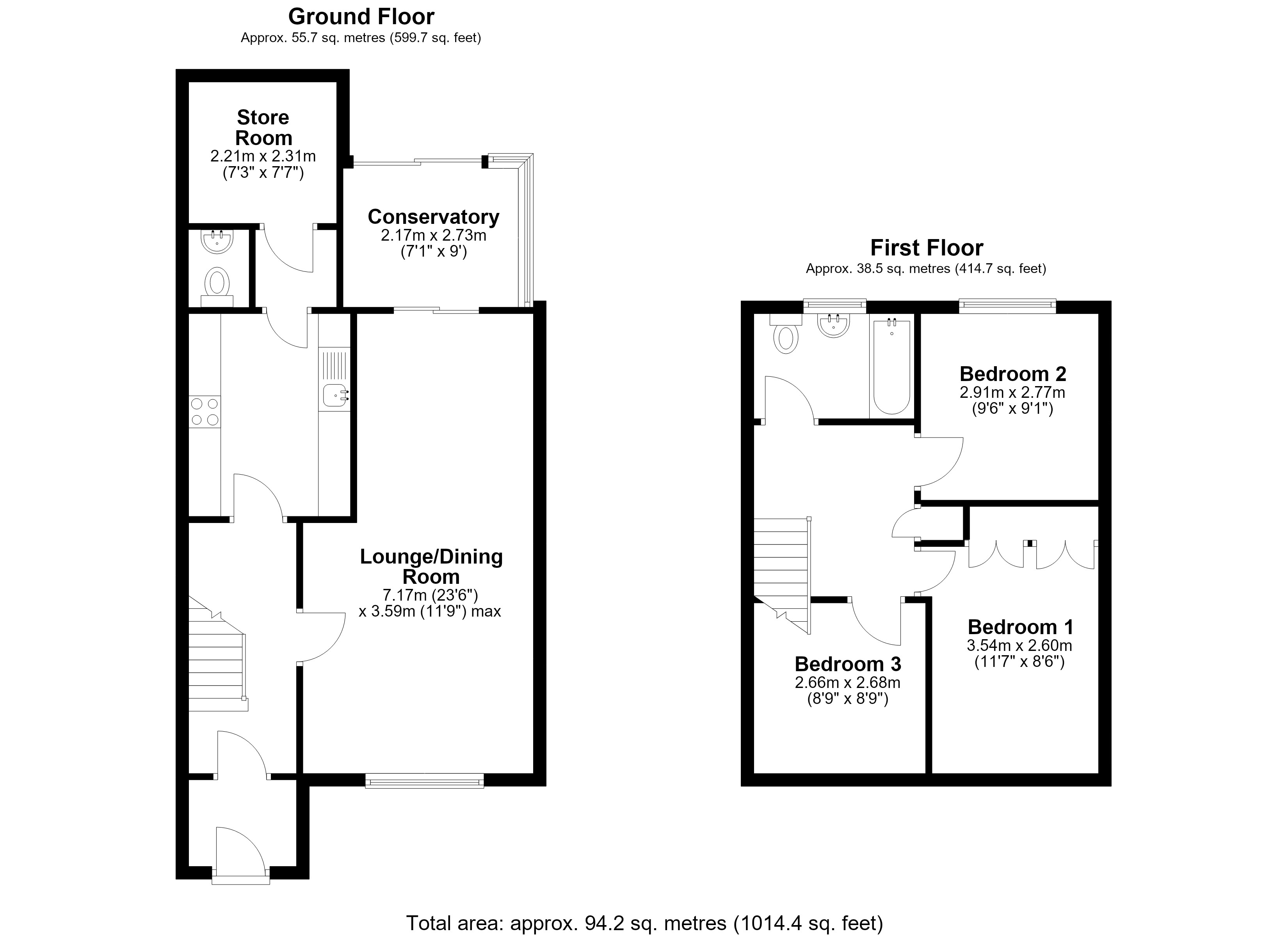54, Oldfield Road, Wiltshire floorplan
