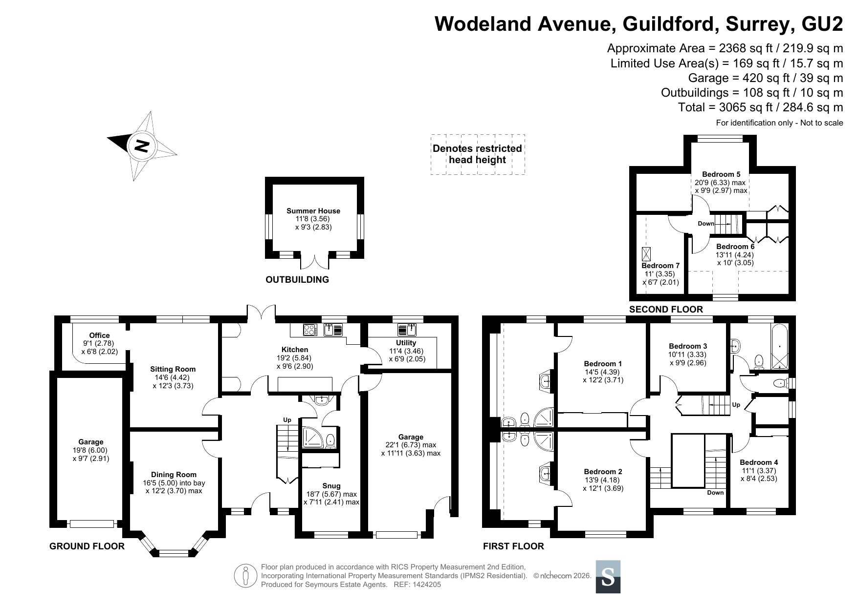 Plaegan House, 96, Wodeland Avenue, Surrey floorplan