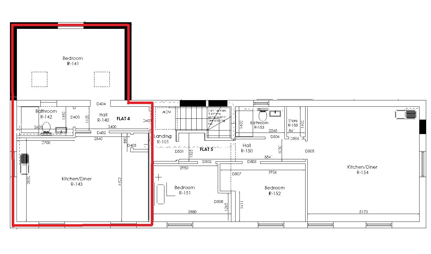 Flat 4, 1-7 St. Andrews Buildings, High Street, Hamble,, Southampton floorplan