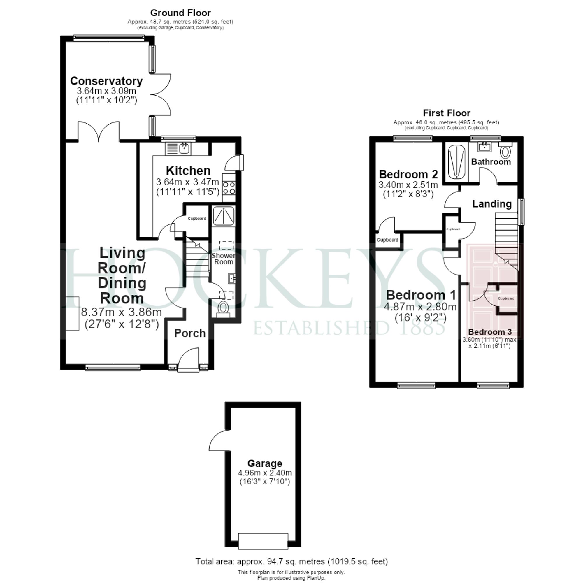 10 The Grove, Cambridge floorplan