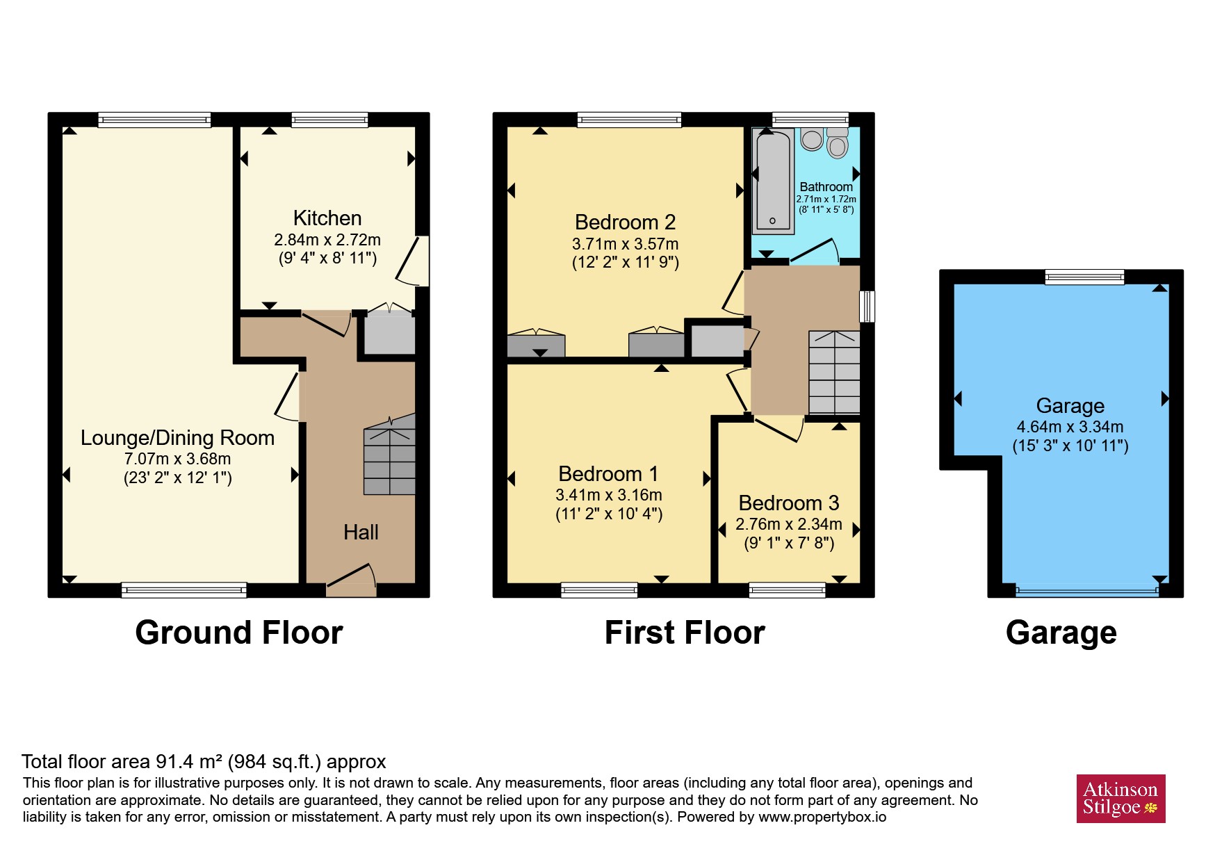 167, Clinton Lane, Kenilworth floorplan
