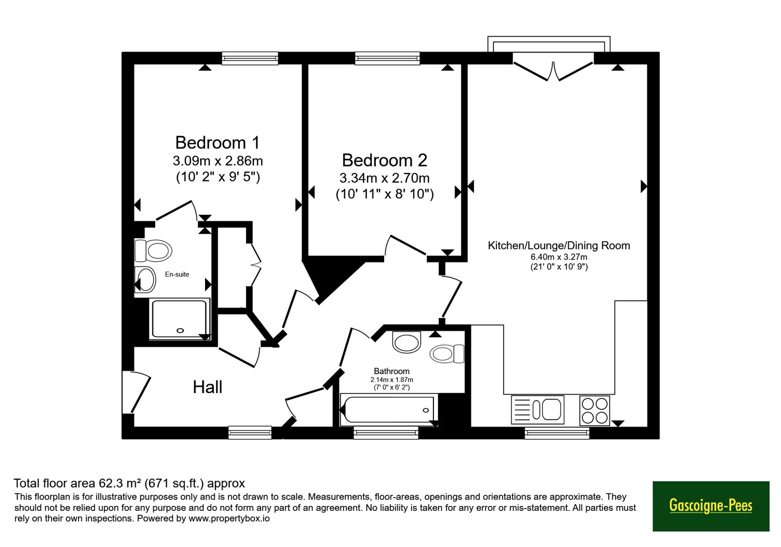 Sinclair Drive, Hampshire floorplan