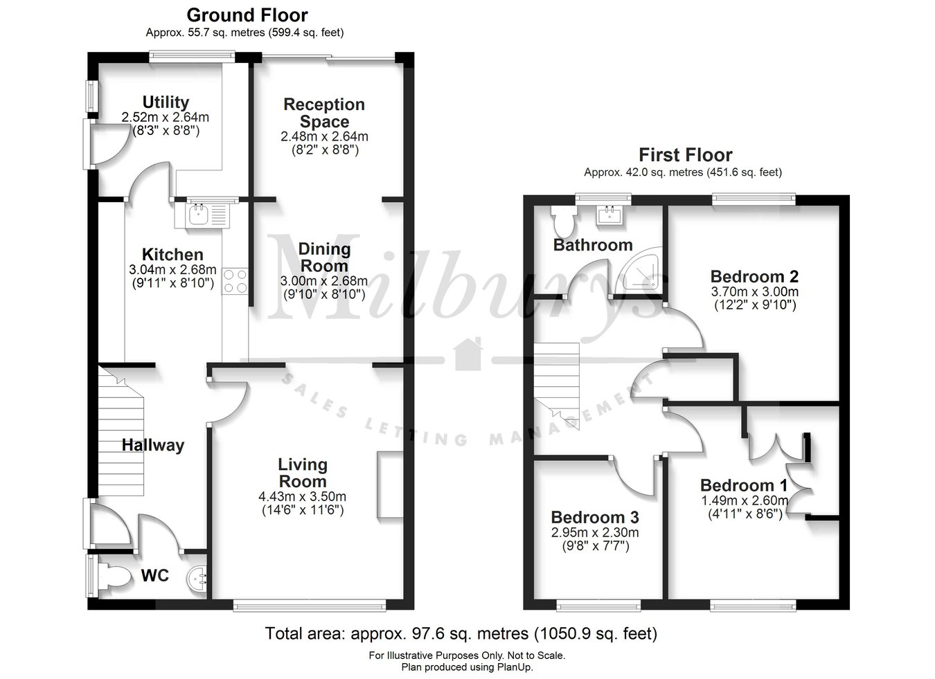 62, Charles Close, South Gloucestershire floorplan