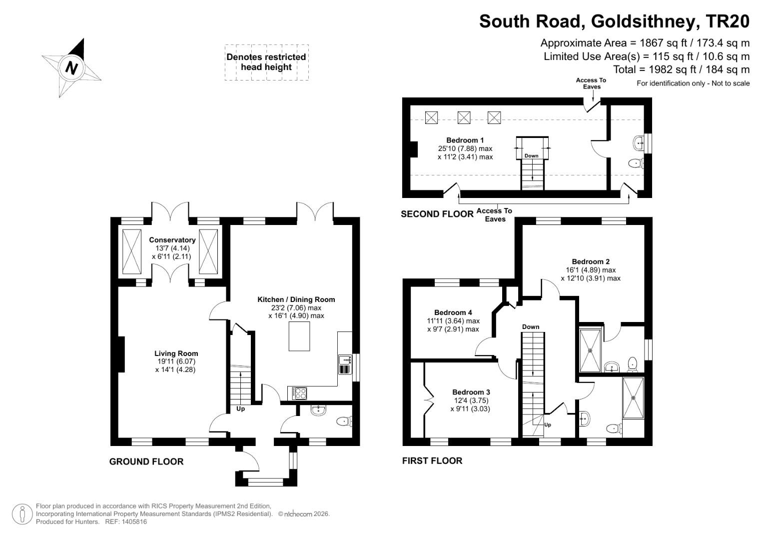 St. James House, South Road, Penzance floorplan