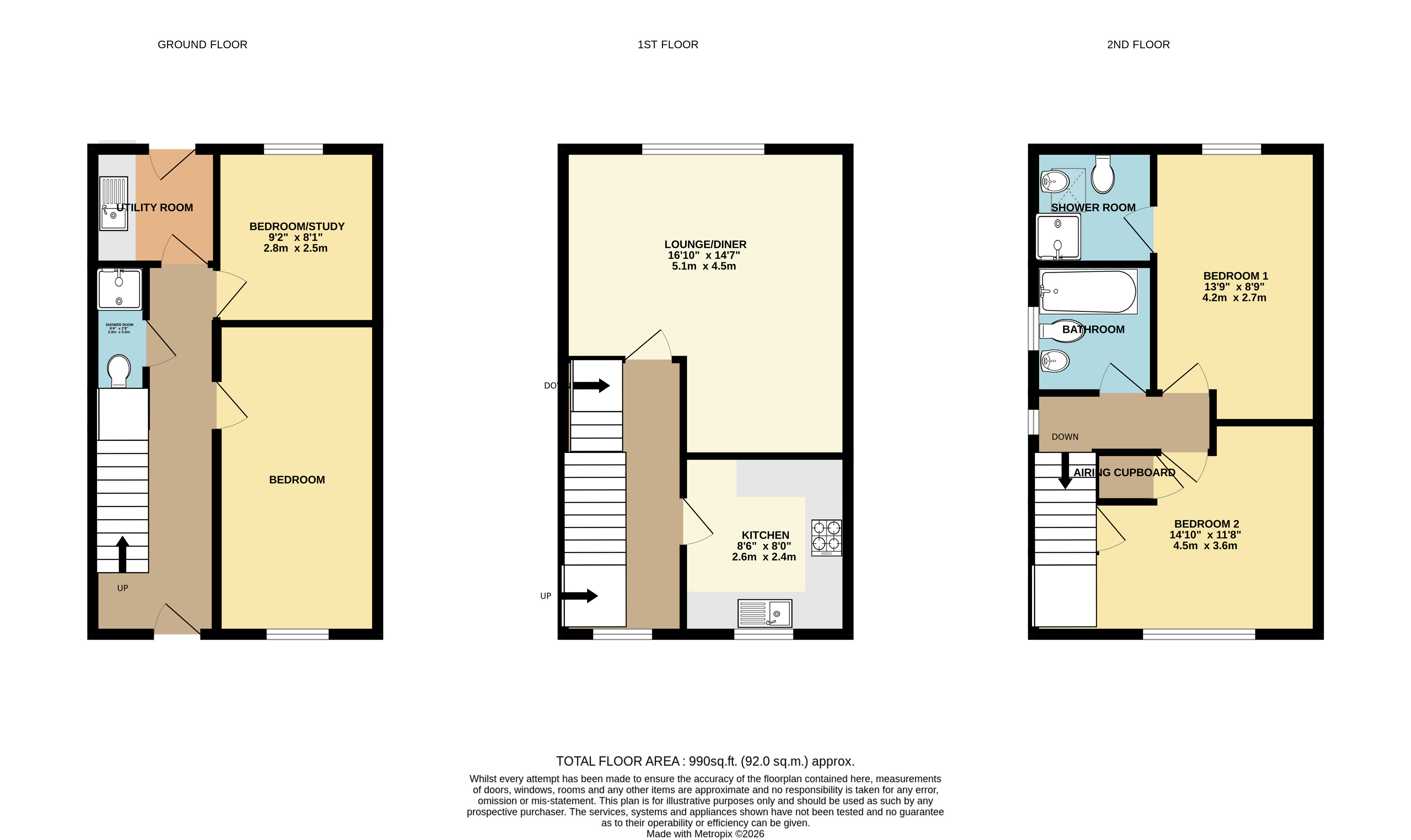 4, Staniland Court, Abingdon floorplan