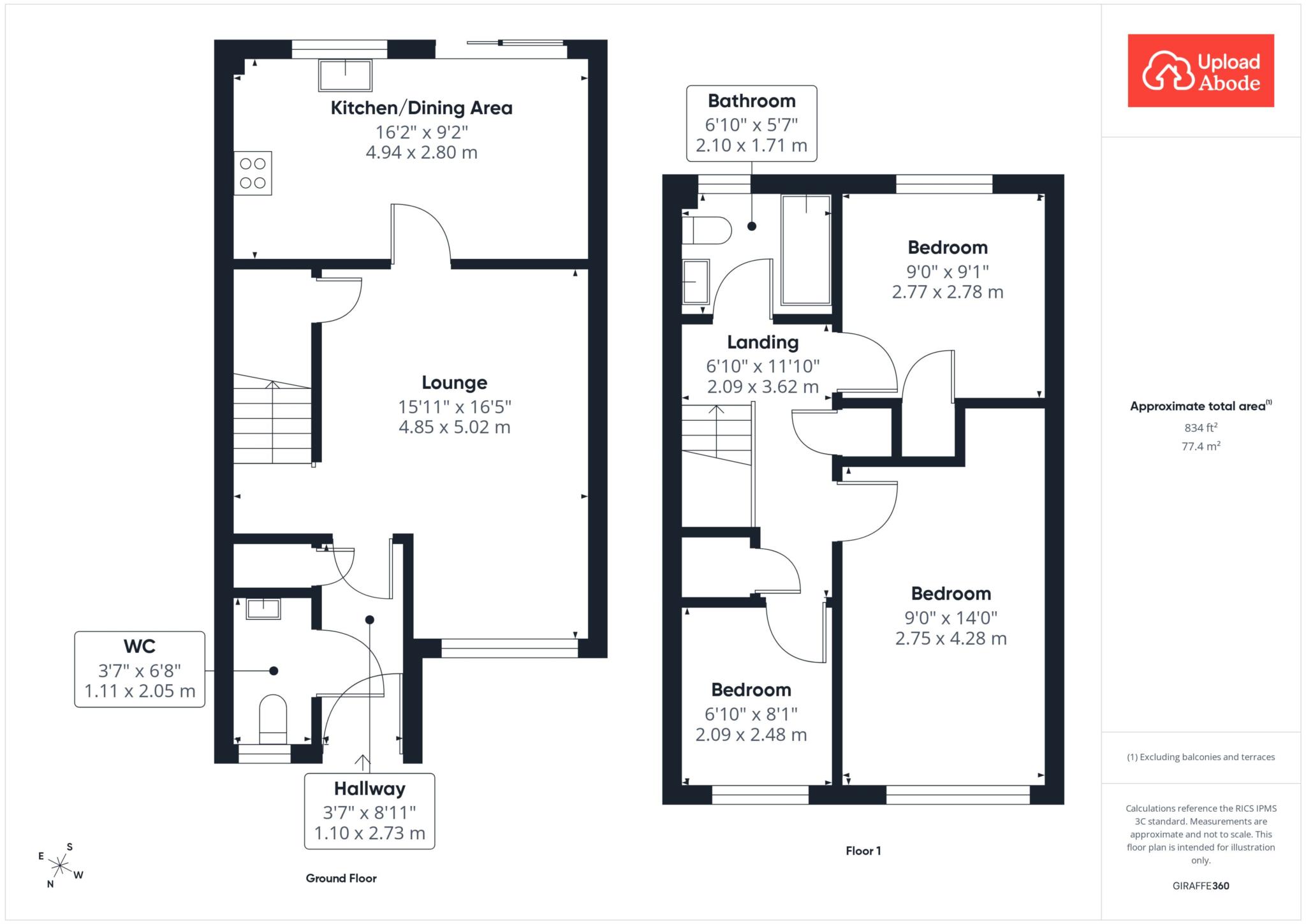 47, Wilkie Drive, Motherwell floorplan