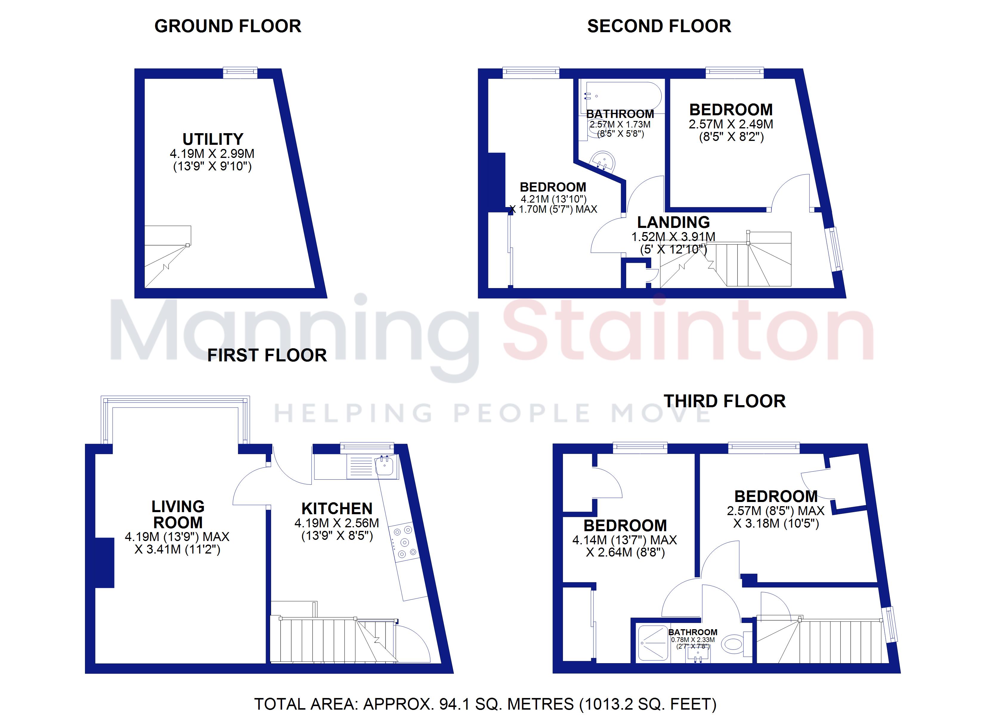 1, Station Place, Leeds floorplan
